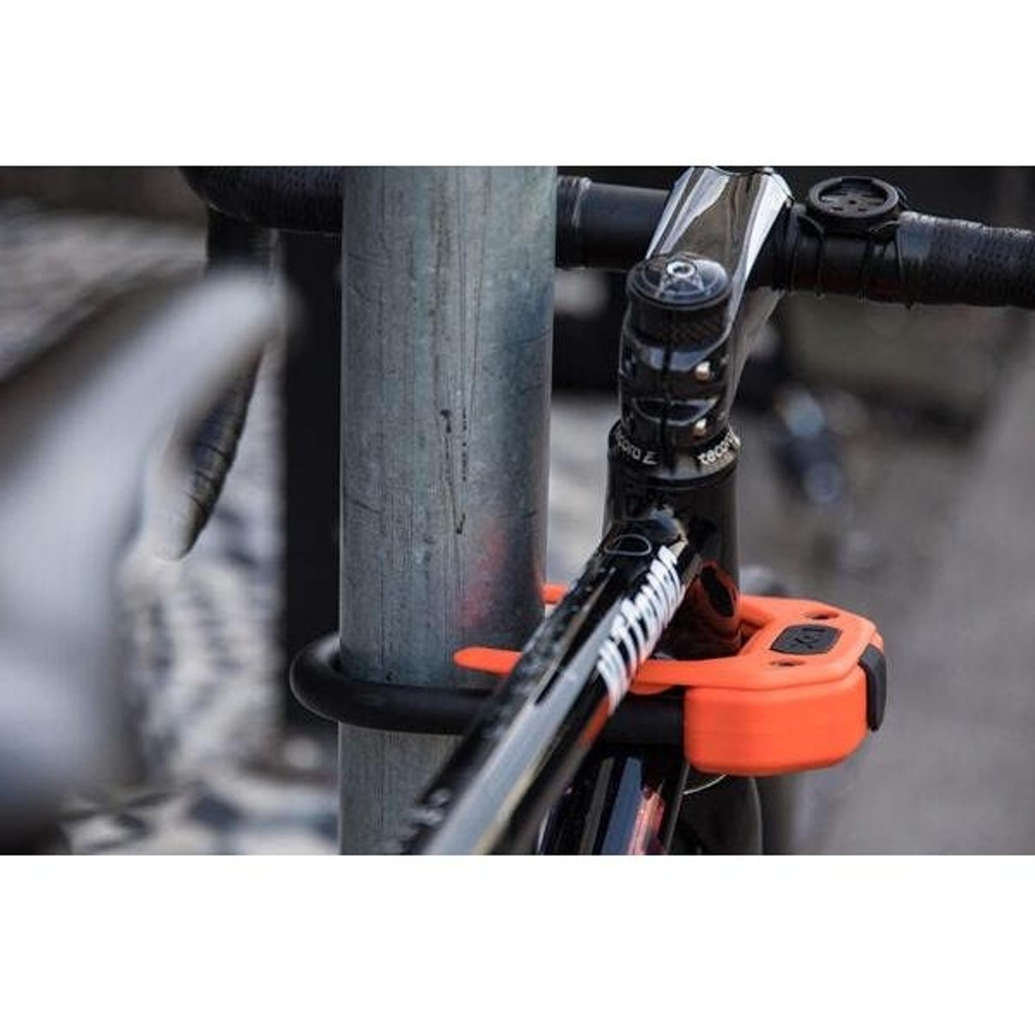 Hiplok DX Maximum Security Key D-Lock Orange