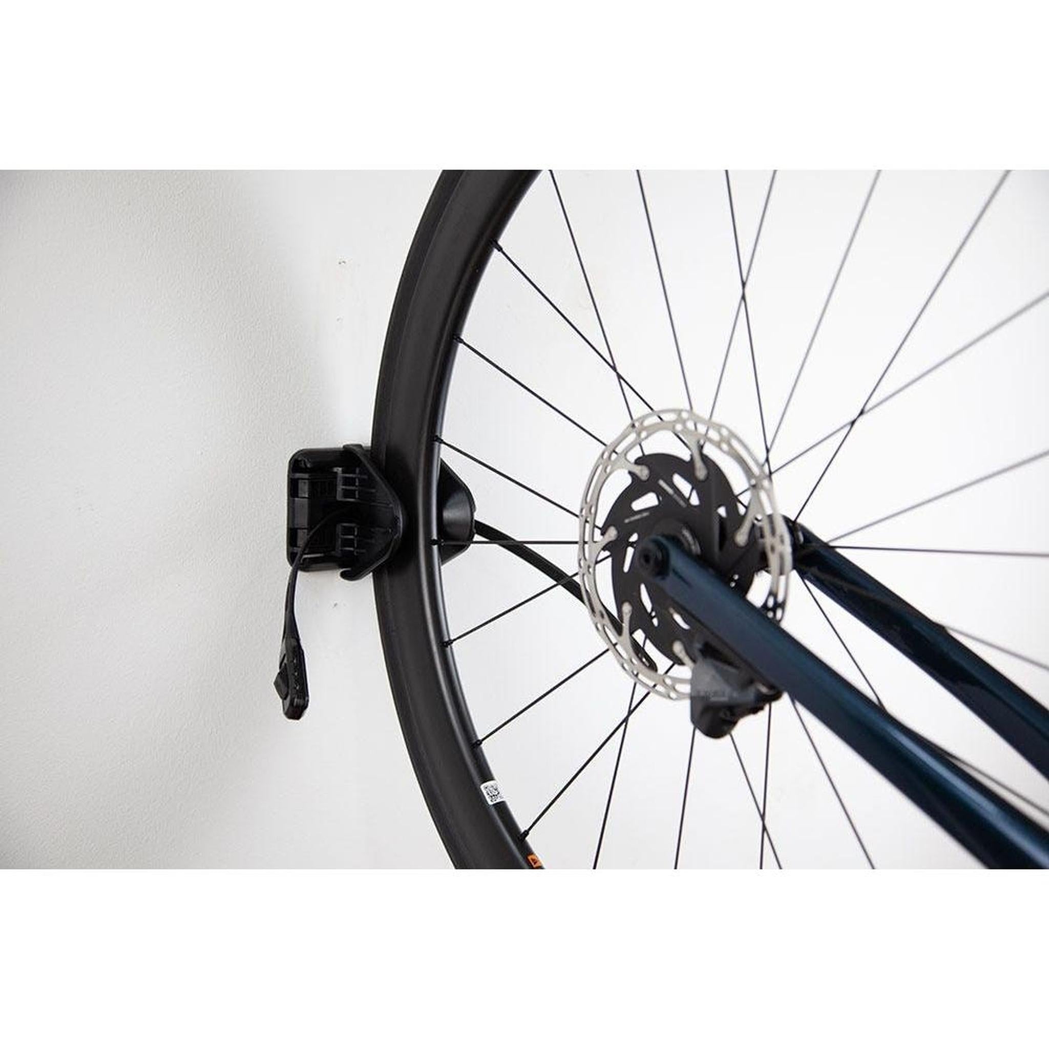 Hiplok JAW PLUS Bike Wall Rack & Z-Lok Combo Lock Black