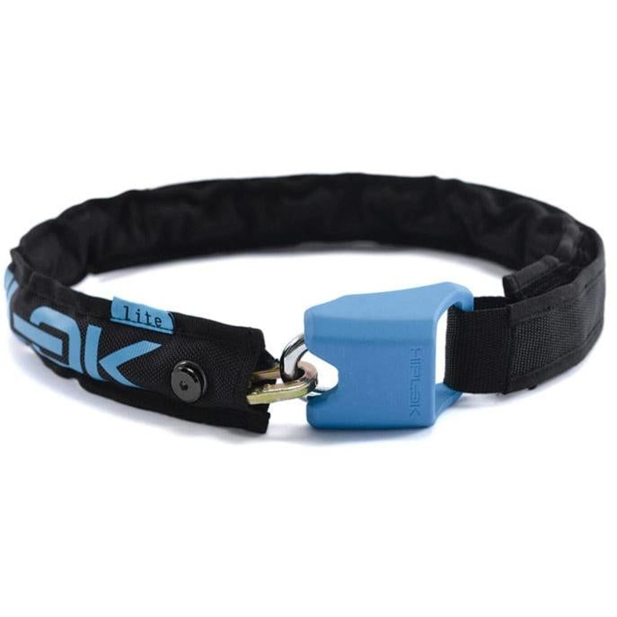 Hiplok LITE Wearable Key Chain Lock 75cm Black/Cyan