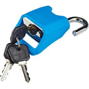 Hiplok LITE Wearable Key Chain Lock 75cm Black/Cyan