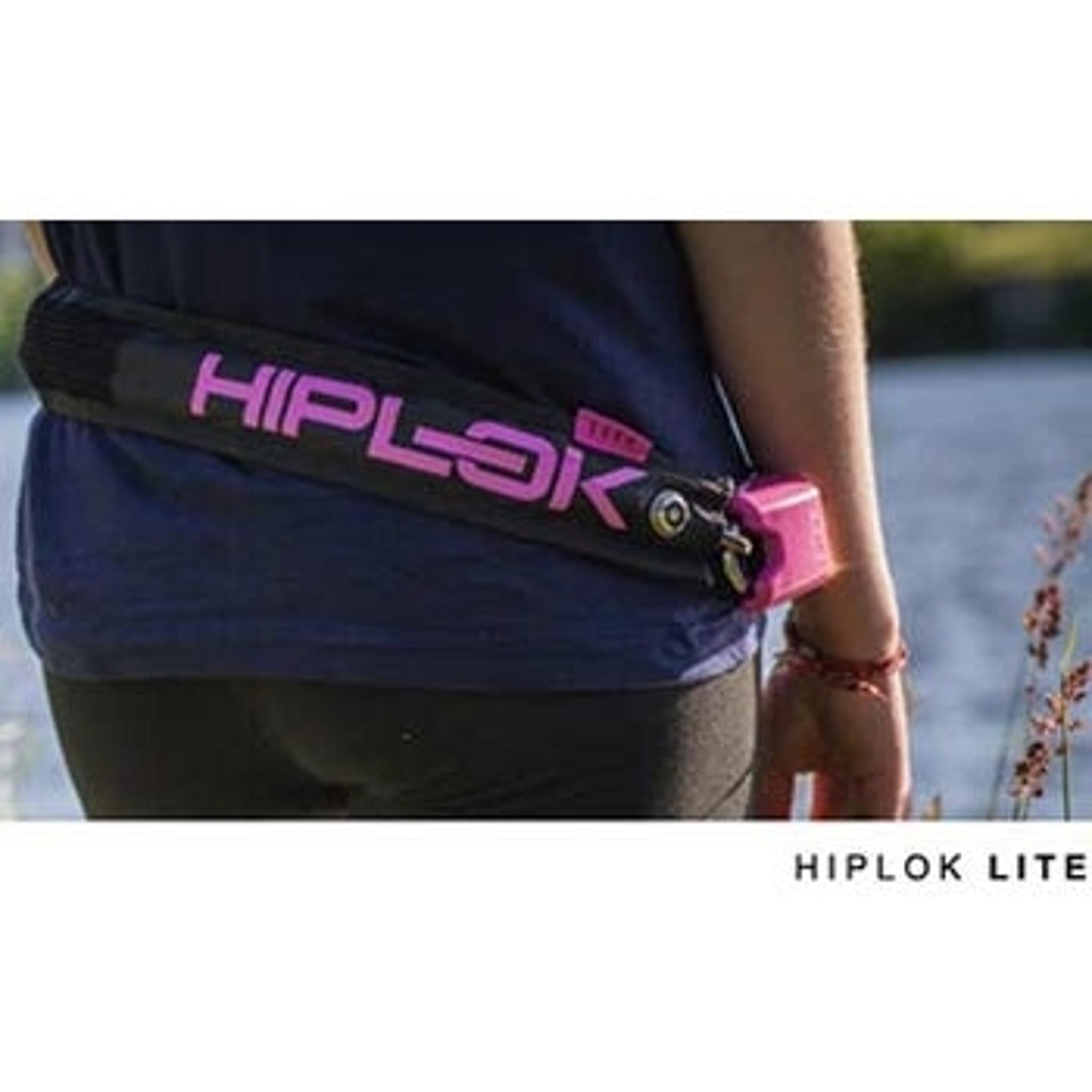 Hiplok LITE Wearable Key Chain Lock 75cm Black/Pink