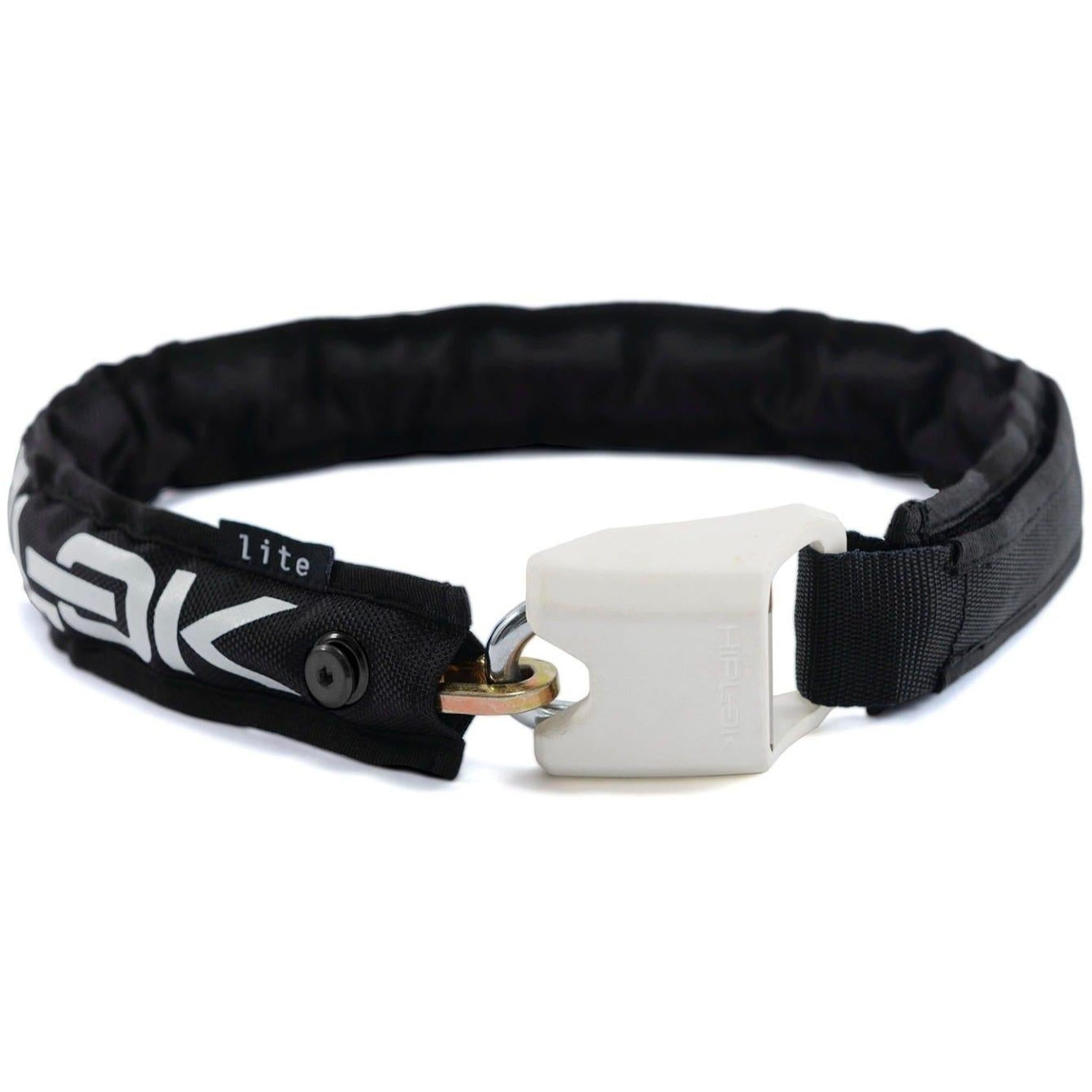 Hiplok LITE Wearable Key Chain Lock 75cm Black/White
