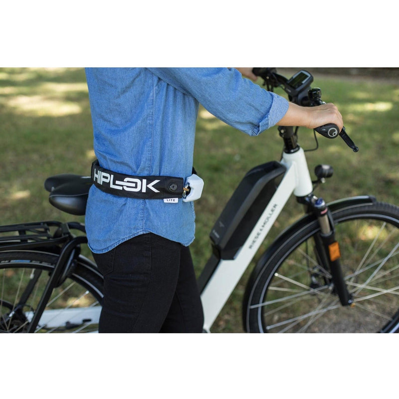 Hiplok LITE Wearable Key Chain Lock 75cm Black/White