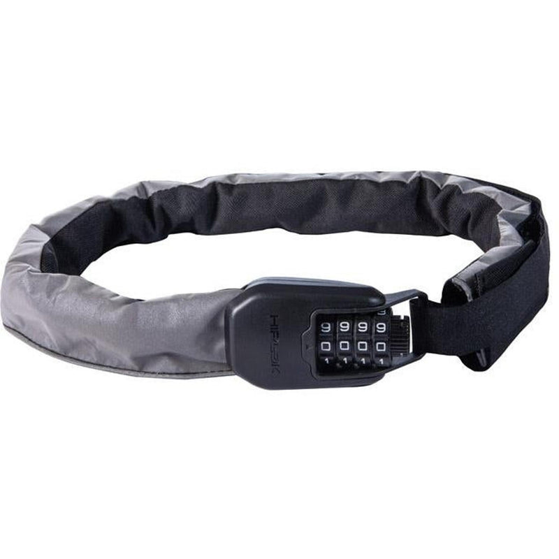 Hiplok SPIN Wearable Combo Chain Lock 75cm SuperBright Reflective