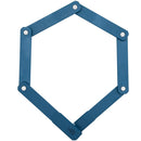 Hiplok Switch Folding Key Lock 85cm Blue