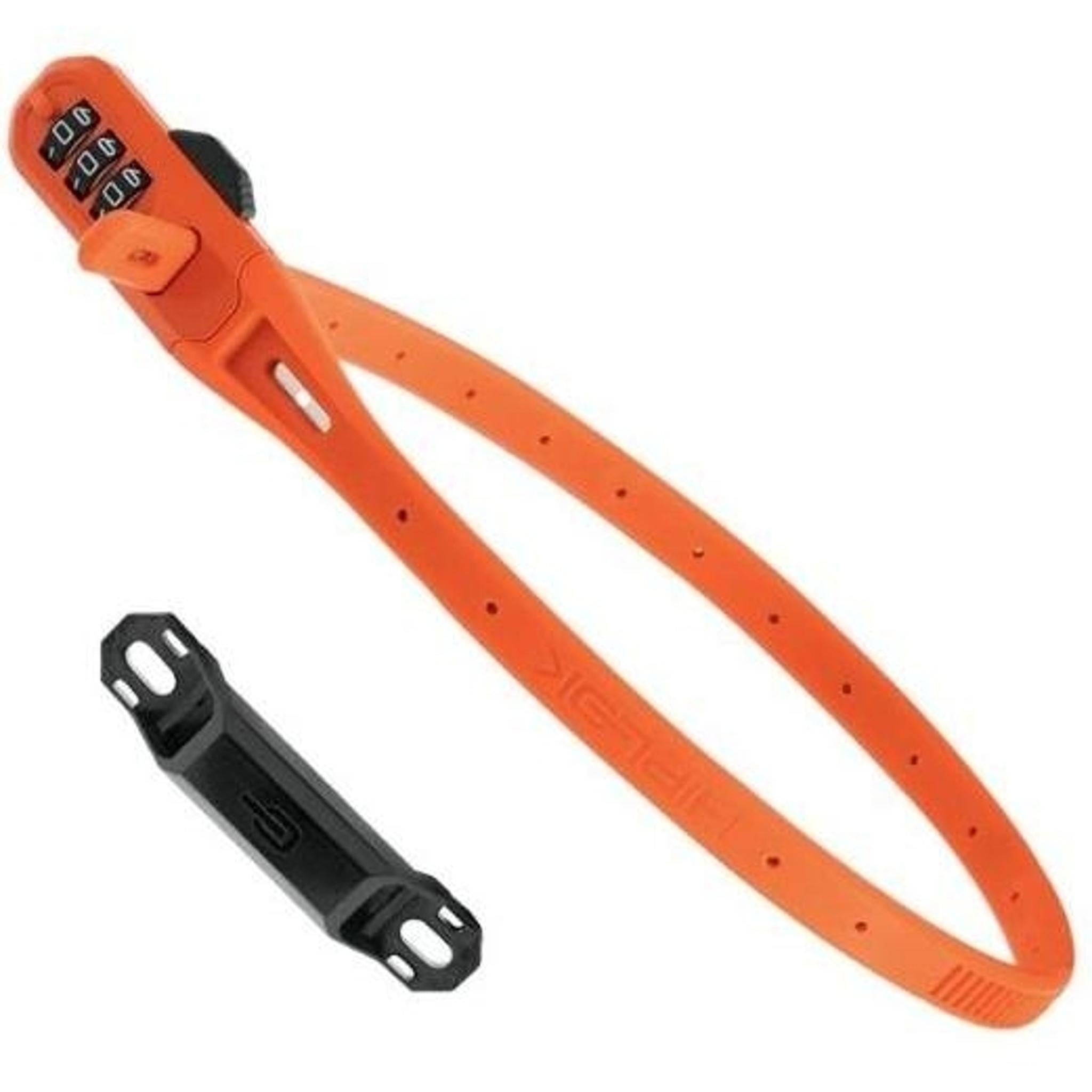 Hiplok Z-Lok V2 Combo Lock 45cm w/Bracket Orange