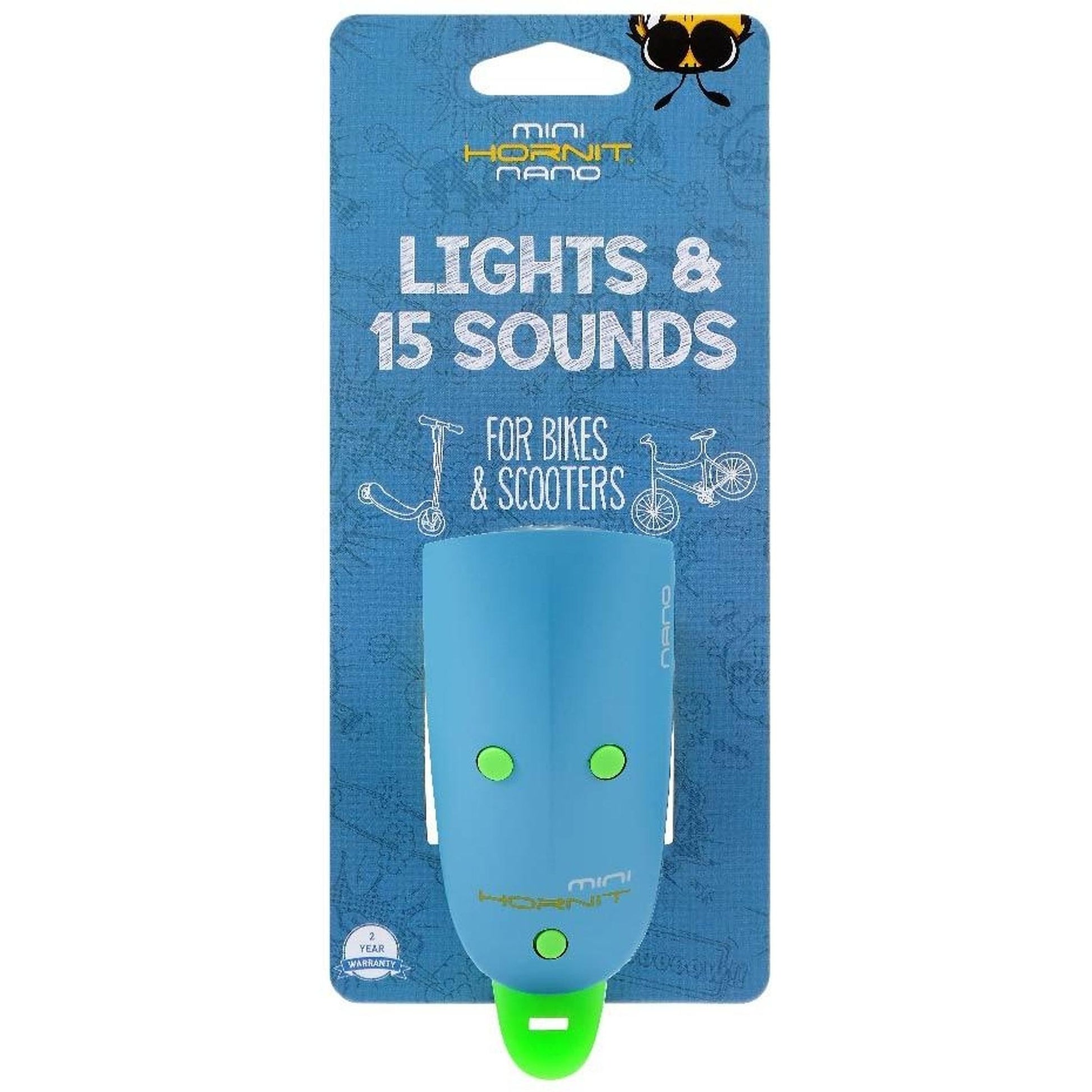 Hornit Nano Kids Light and Sounds Blue/Green