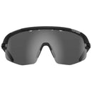 Tifosi Sledge Lite Cycling Glasses Matte Black/Smoke/AC Red/Clear Lens