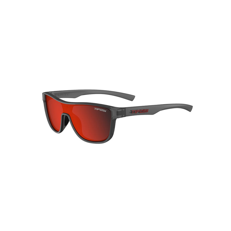 Tifosi Sizzle Sunglasses Satin Vapor/Smoke Red Lens