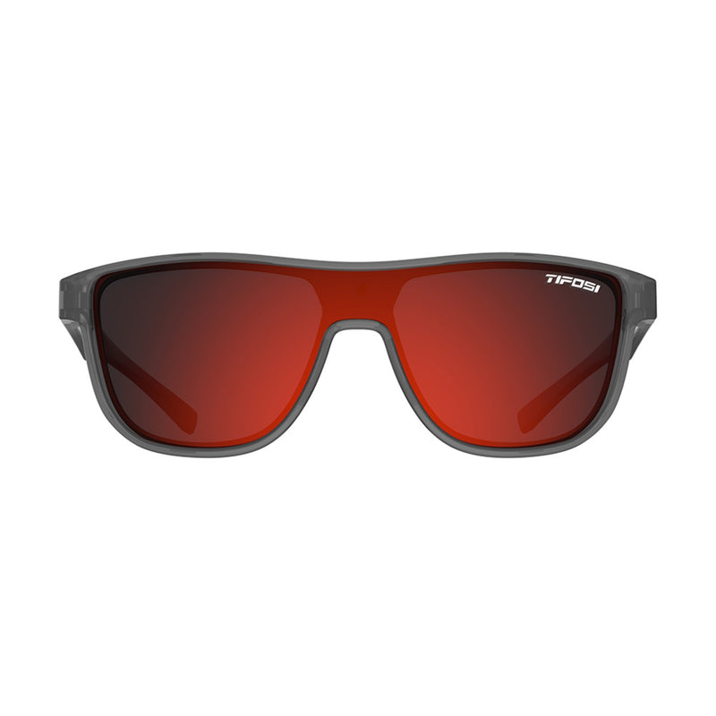Tifosi Sizzle Sunglasses Satin Vapor/Smoke Red Lens