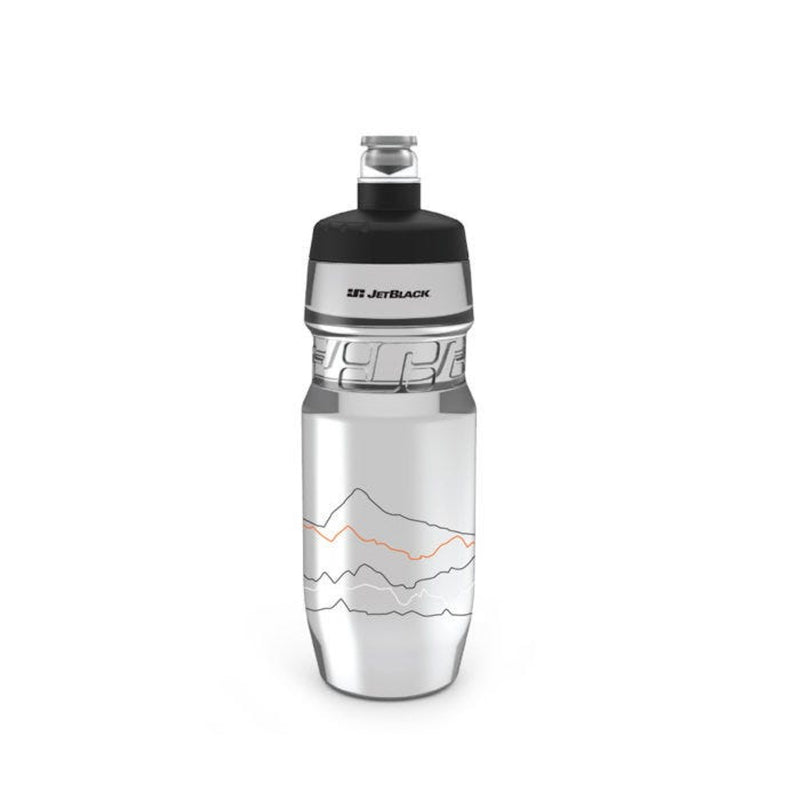 JetBlack Icon Bottle Clear Black 710mL