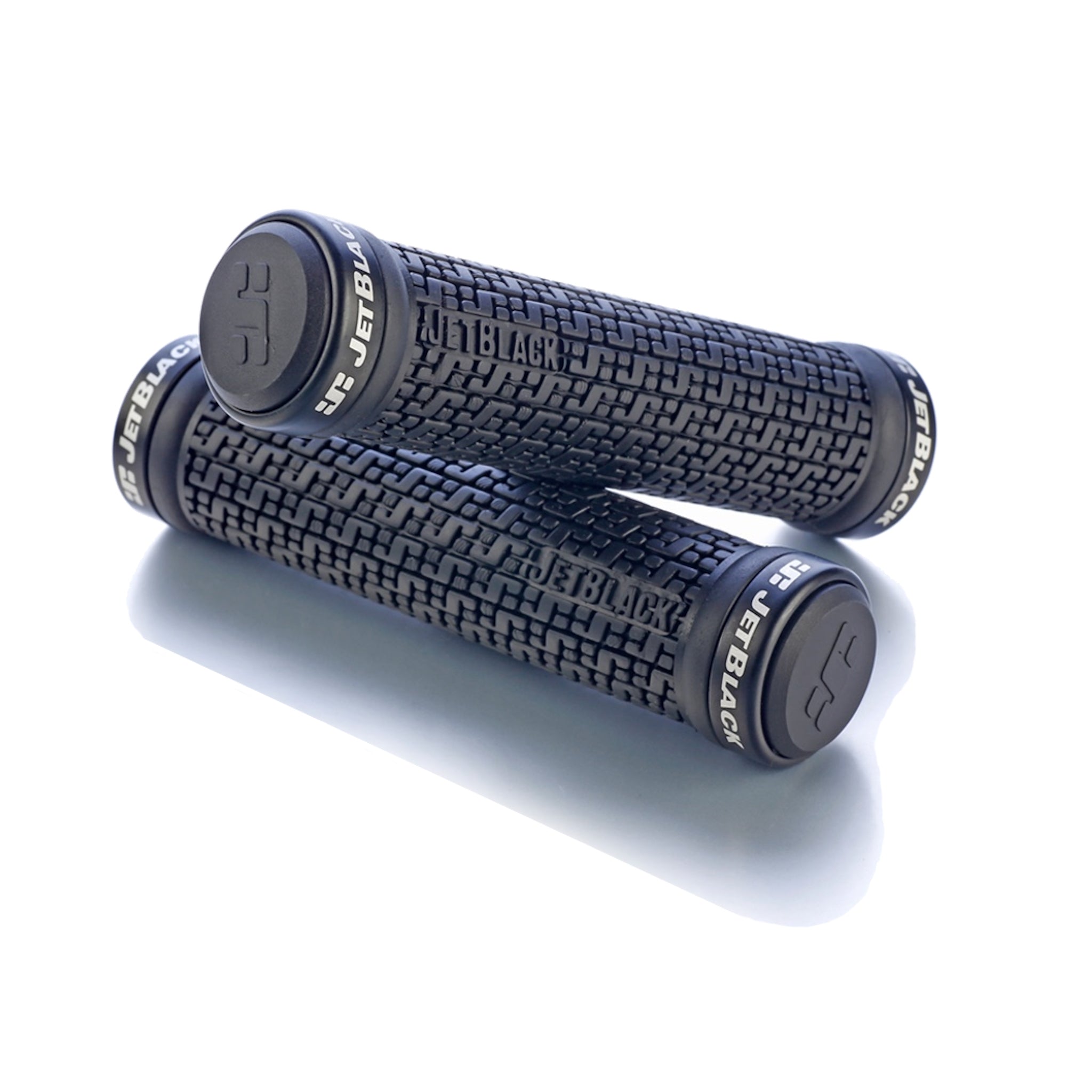 JetBlack Pin LockOn Grips Black