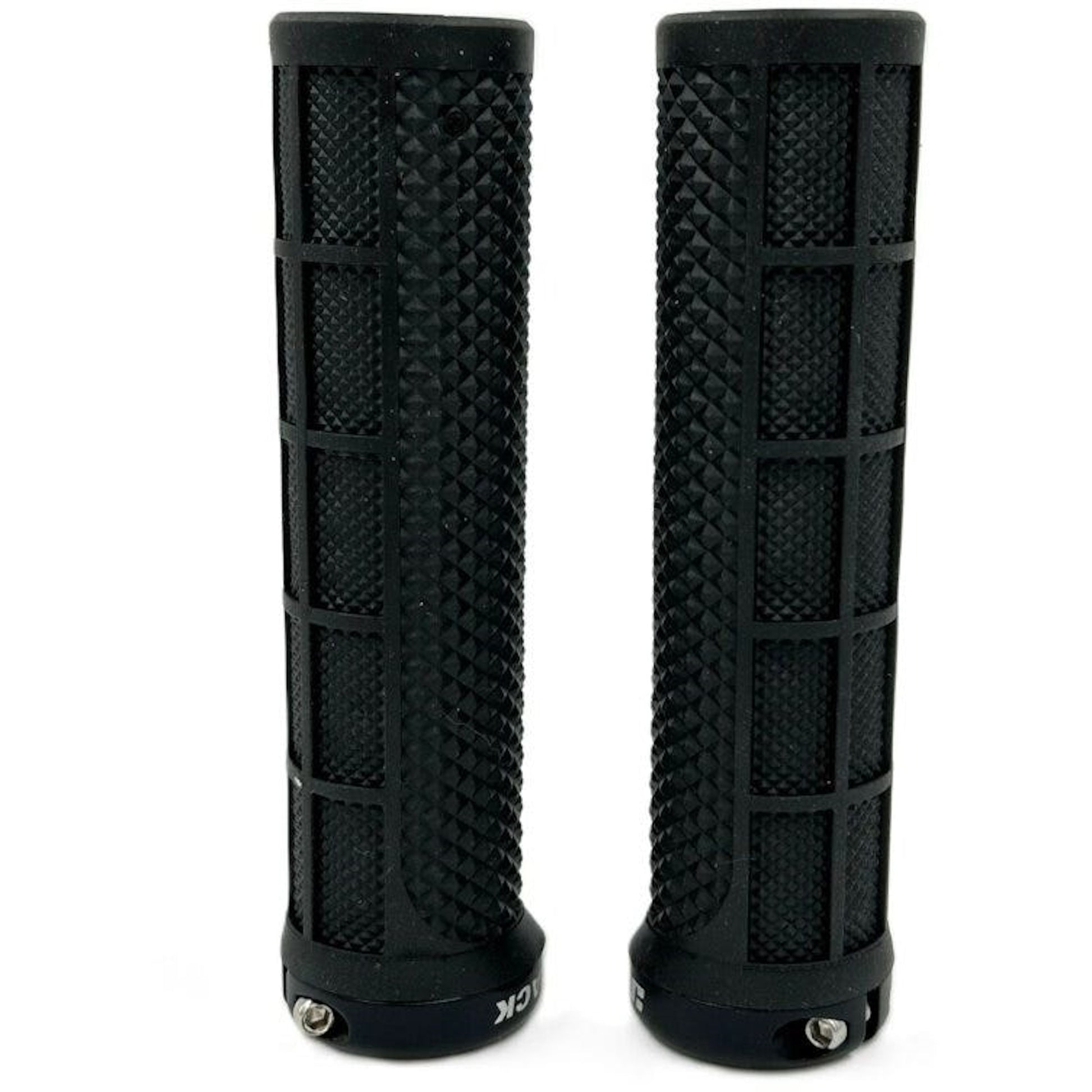 JetBlack Staple Lock On Grips Black