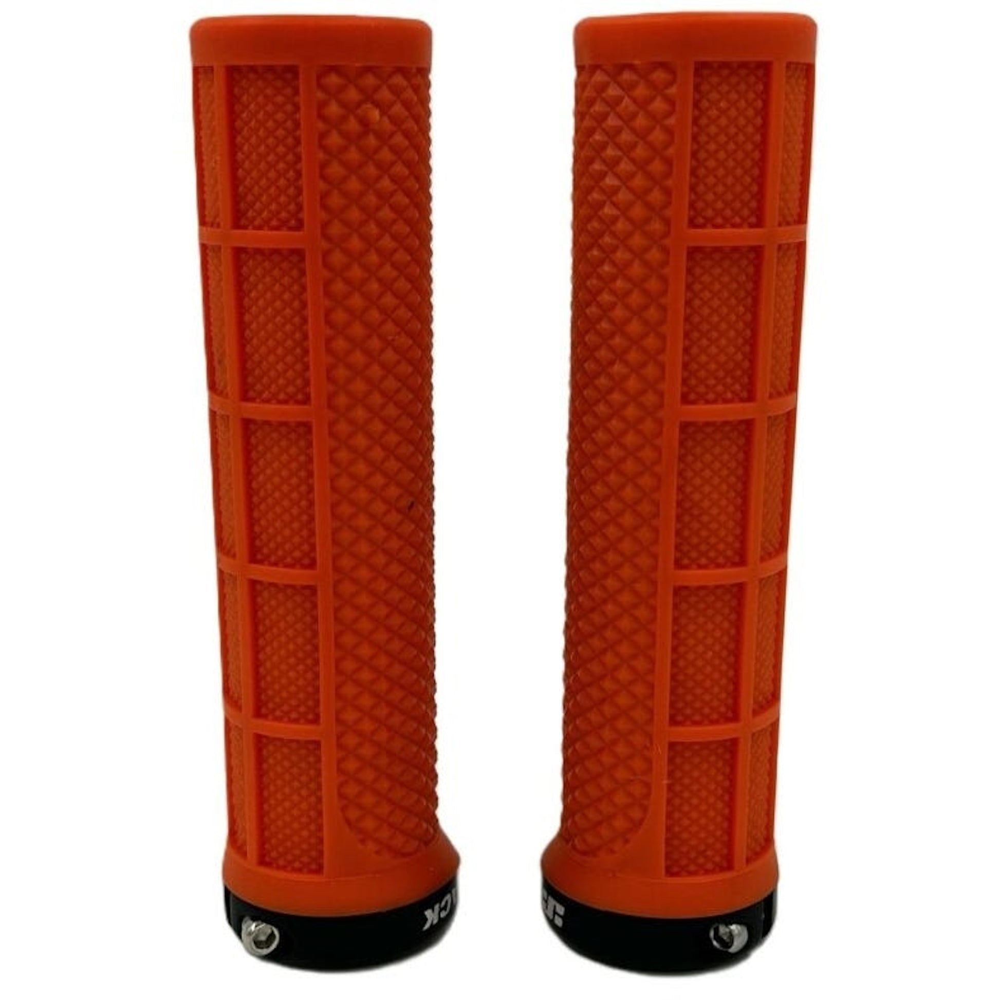 JetBlack Staple Lock On Grips Orange