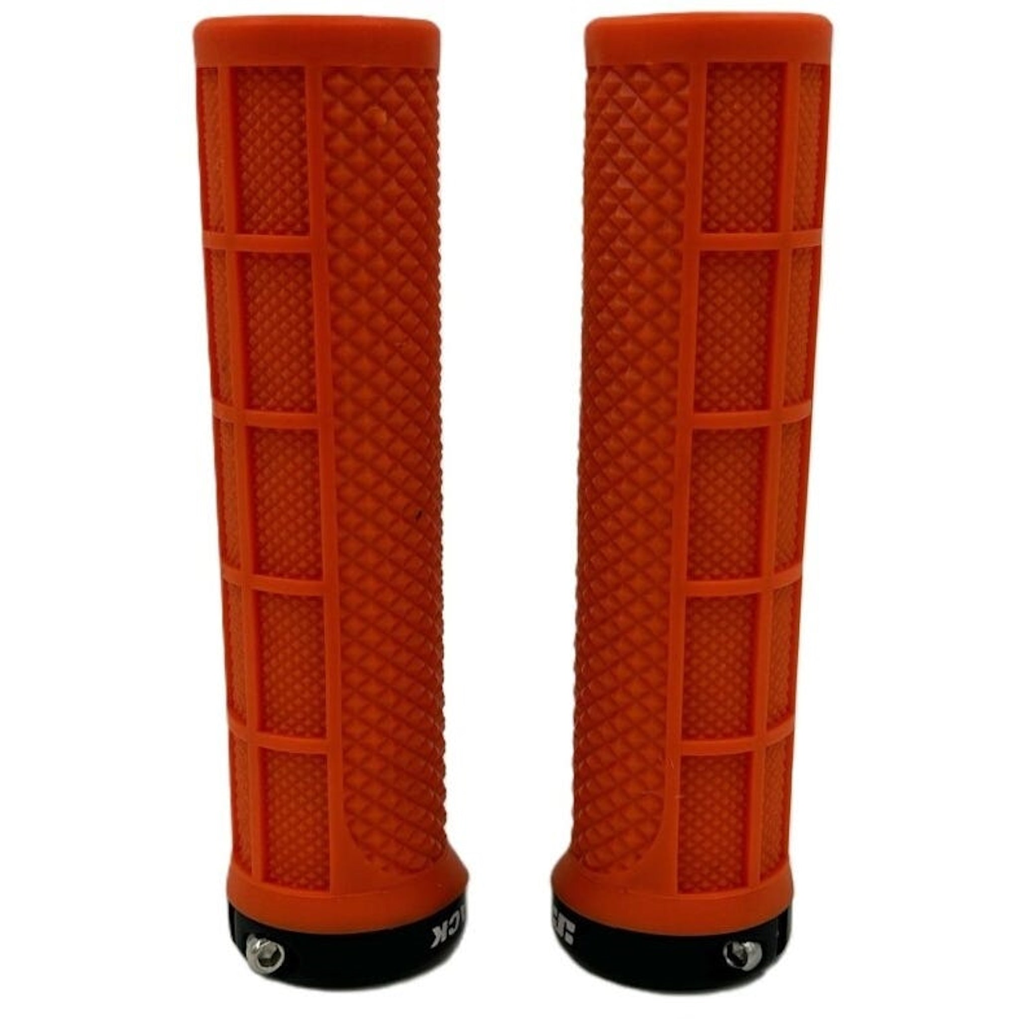 JetBlack Staple Lock On Grips Orange