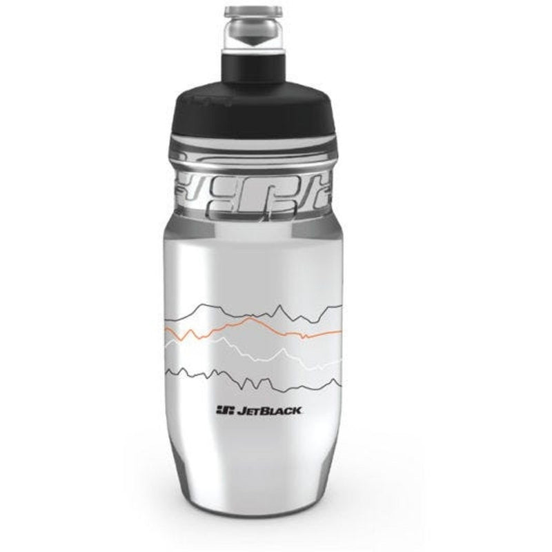 JetBlack Icon Bottle Clear Black 600mL