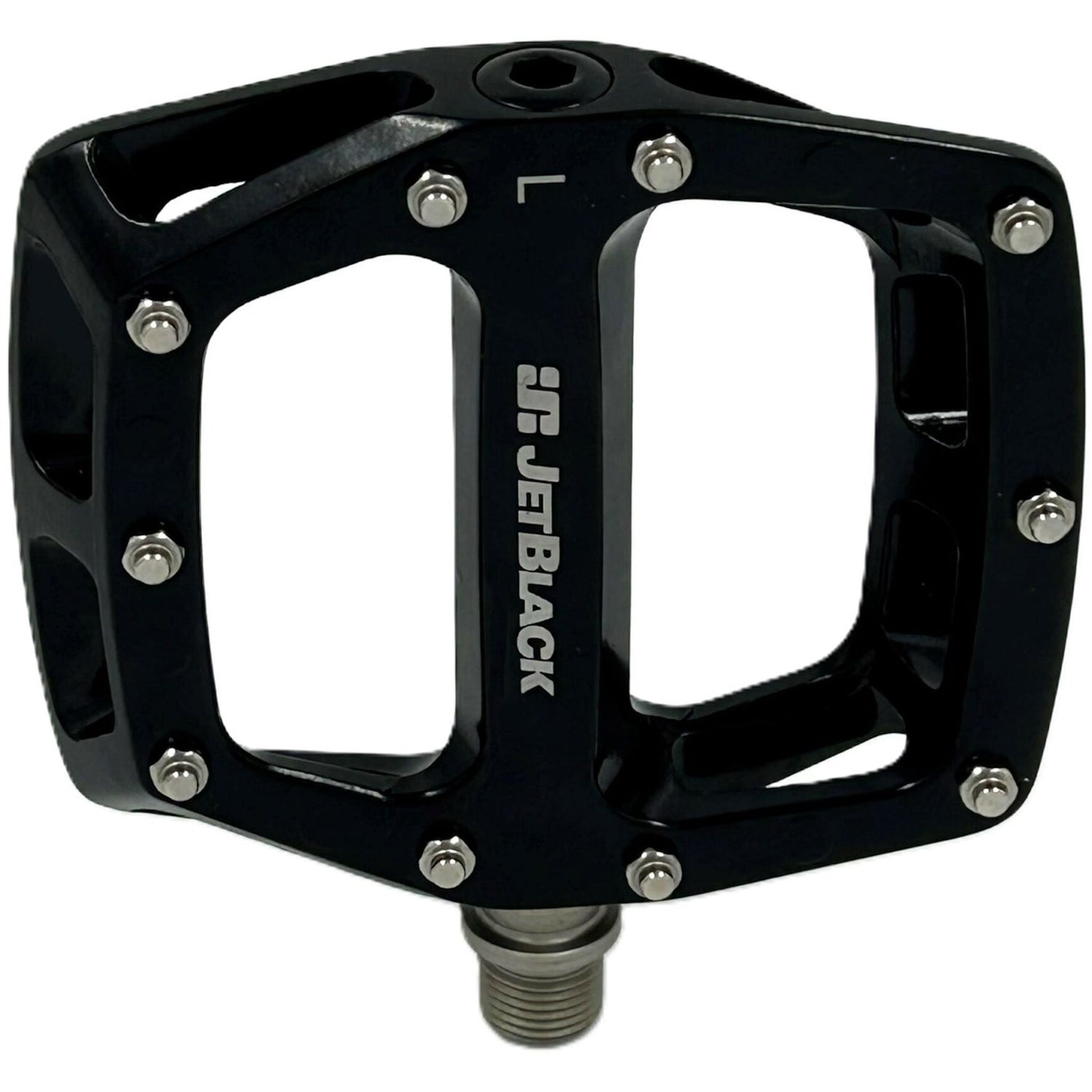 Jetblack Flat Out 2.0 Alloy Pedals Black