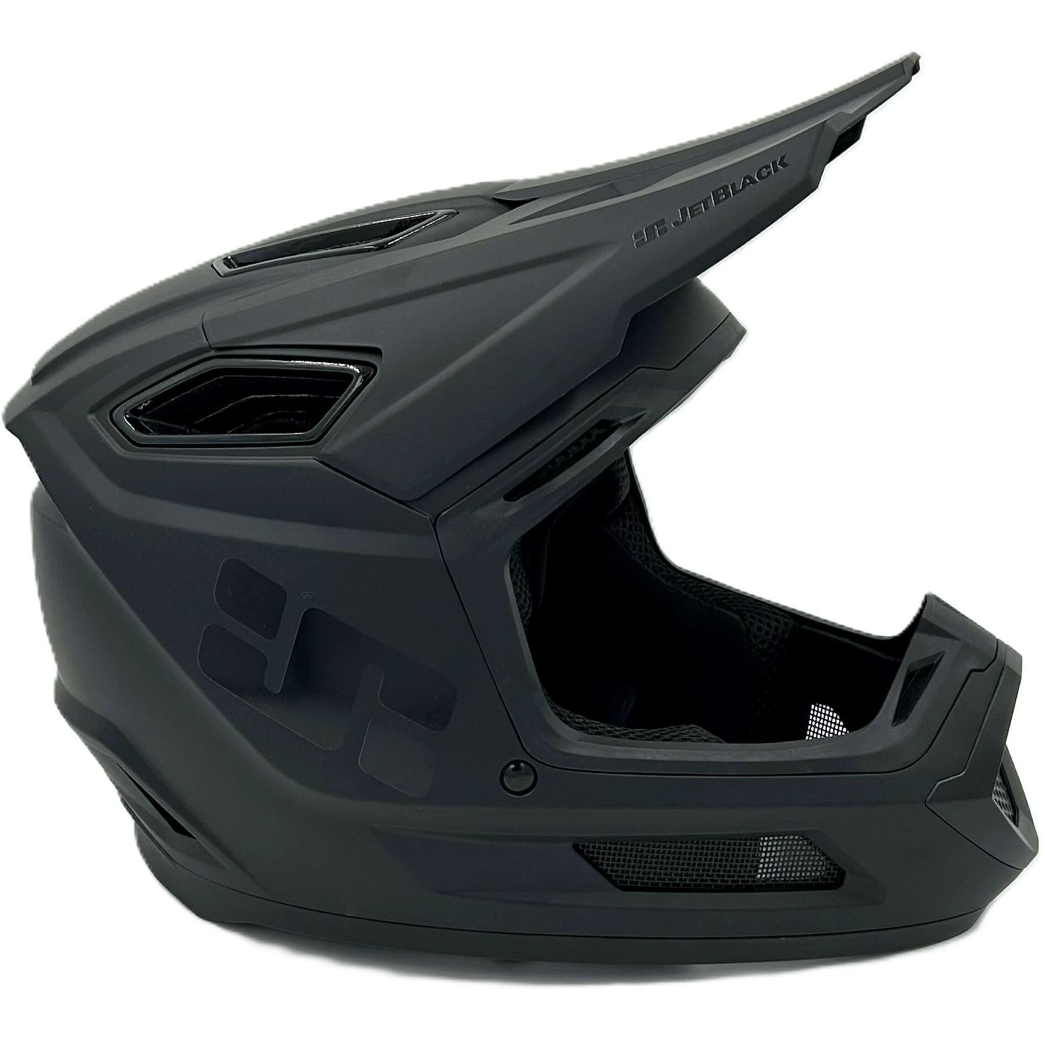 Jetblack Pro Fullface MTB Helmet Black
