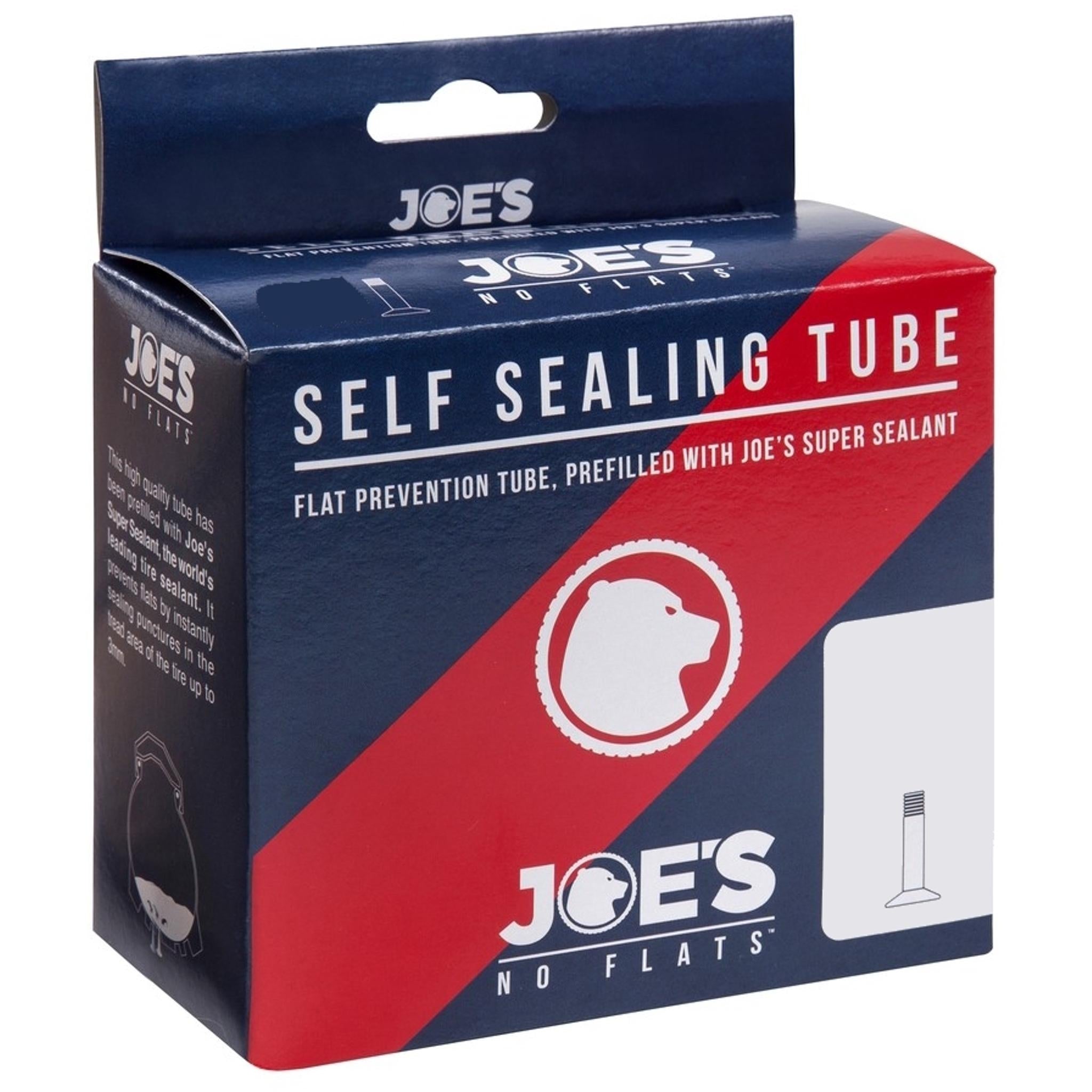 Joes No Flats Self Sealing Schrader Valve Tube 27.5 x 1.90-2.35"