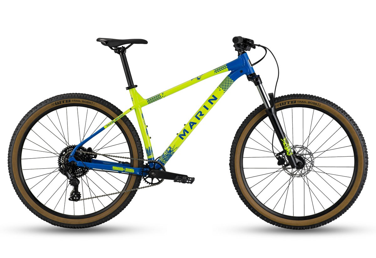 Marin Bobcat Trail 3 Hardtail Mountain Bike Neon Blue