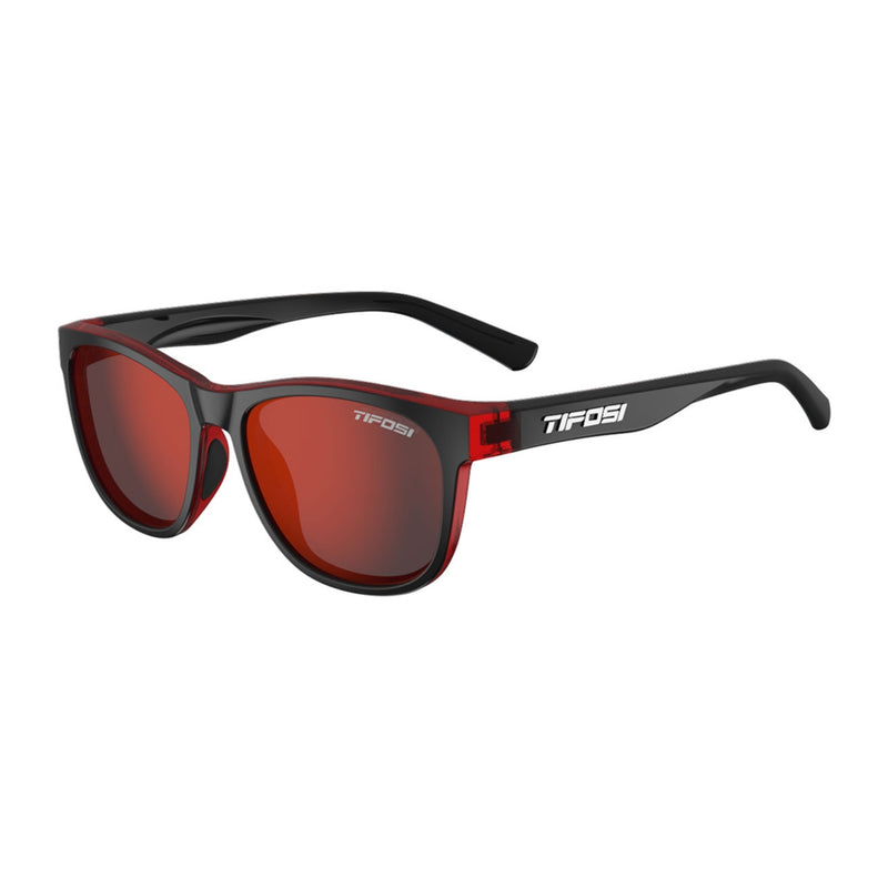 Tifosi Swank Crimson/Onyx/Smoke Red Lens