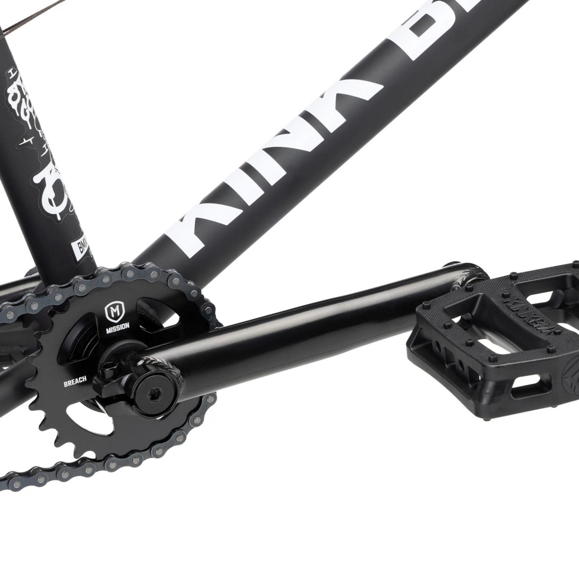 Kink Curb BMX Bike Matte Midnight Black