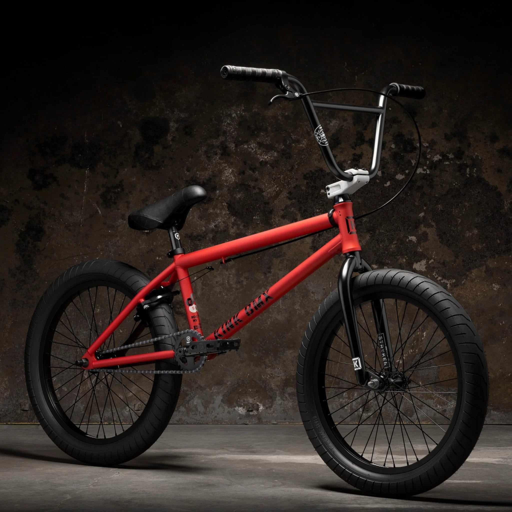 Kink Gap BMX Bike Matte Baked Red