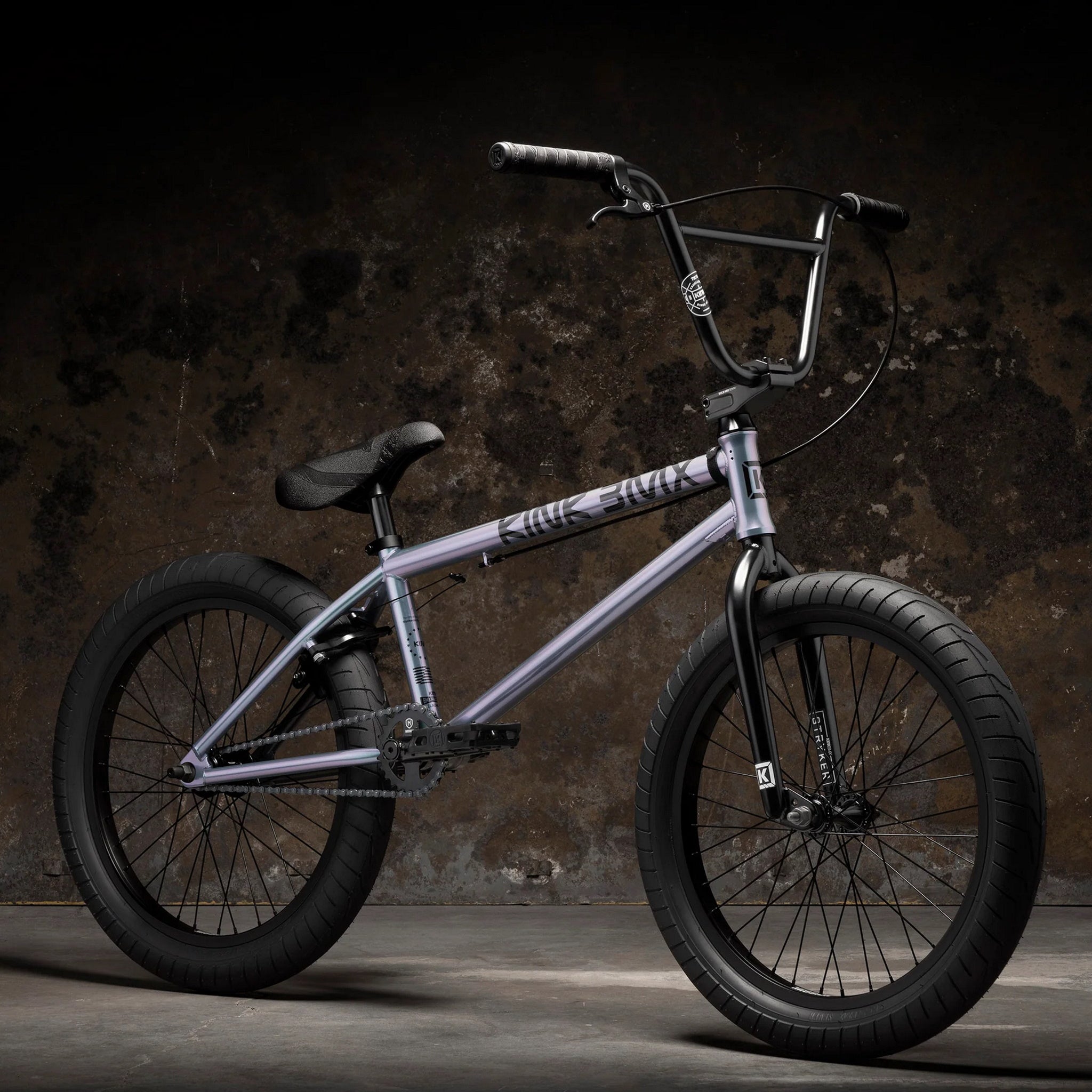 Kink Launch BMX Bike Gloss Galaxy Silver