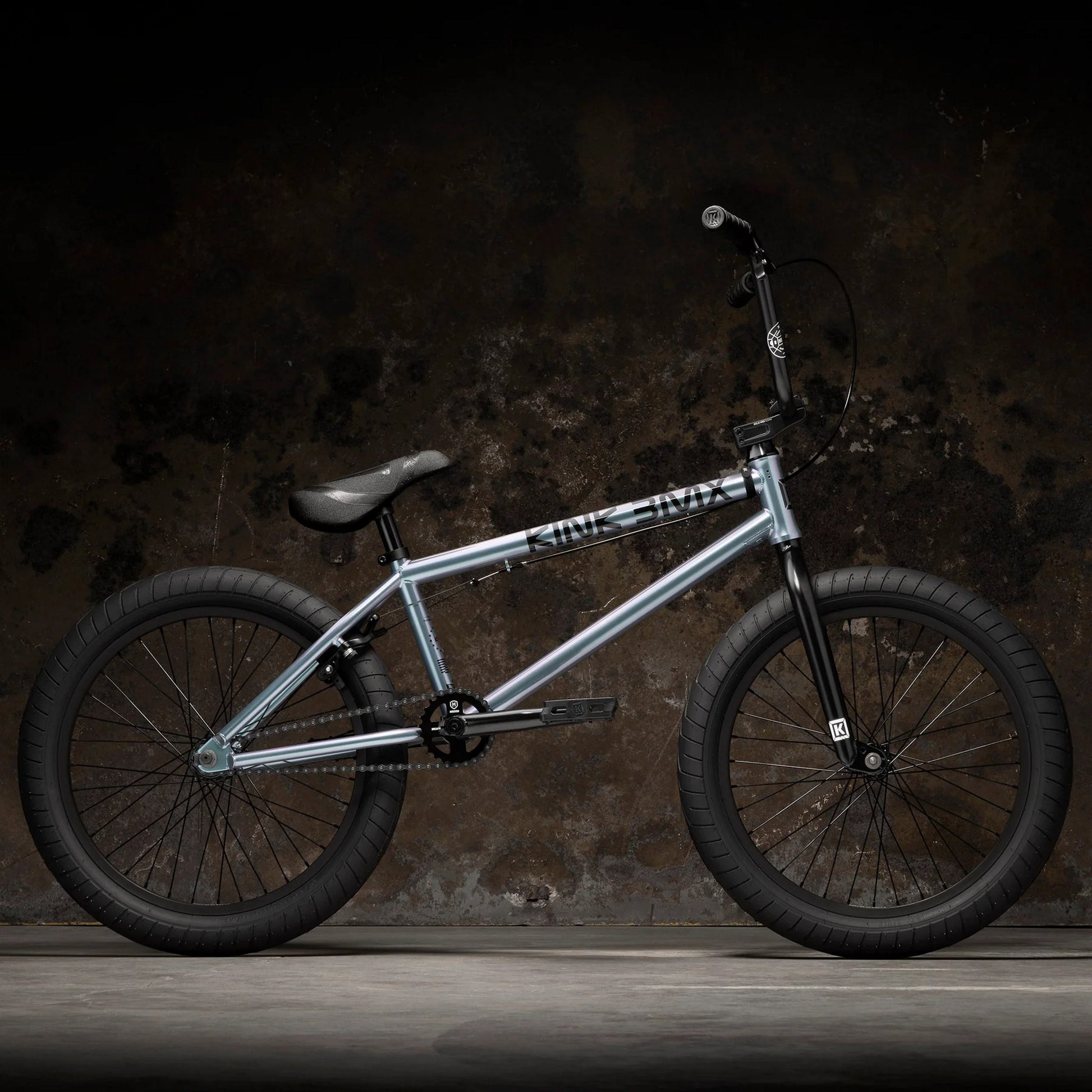 Kink Launch BMX Bike Gloss Galaxy Silver