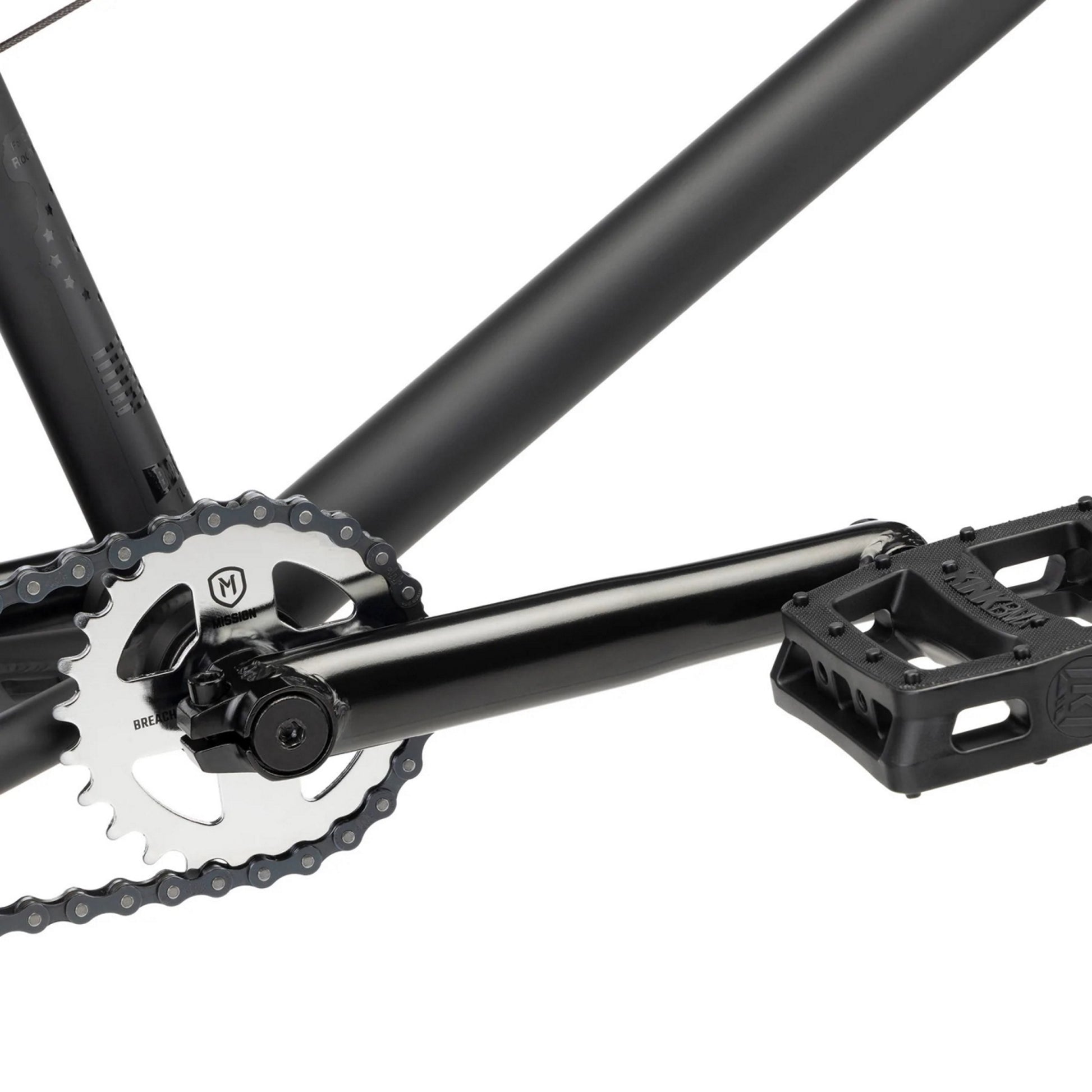 Kink Launch BMX Bike Matte Midnight Black