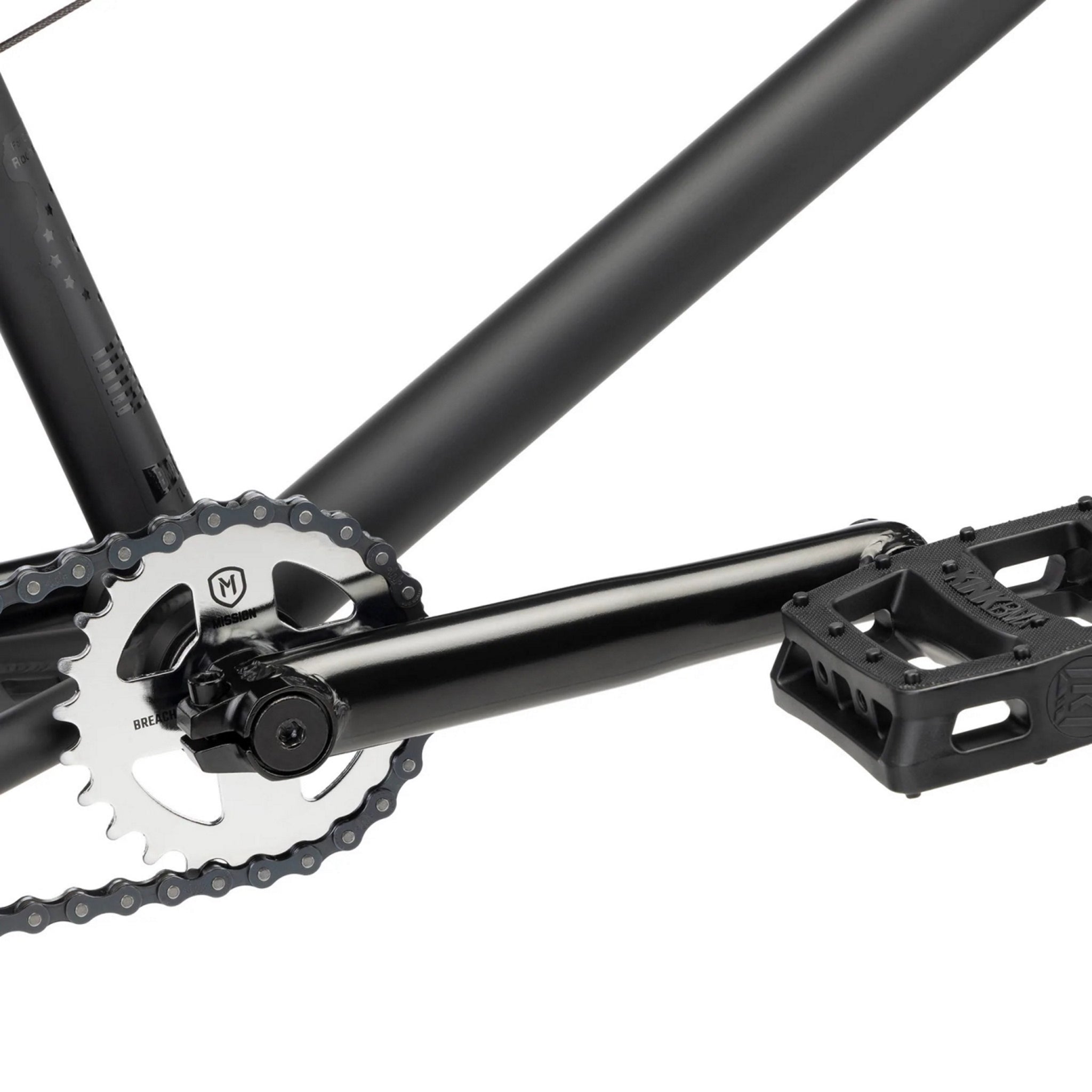 Kink Launch BMX Bike Matte Midnight Black