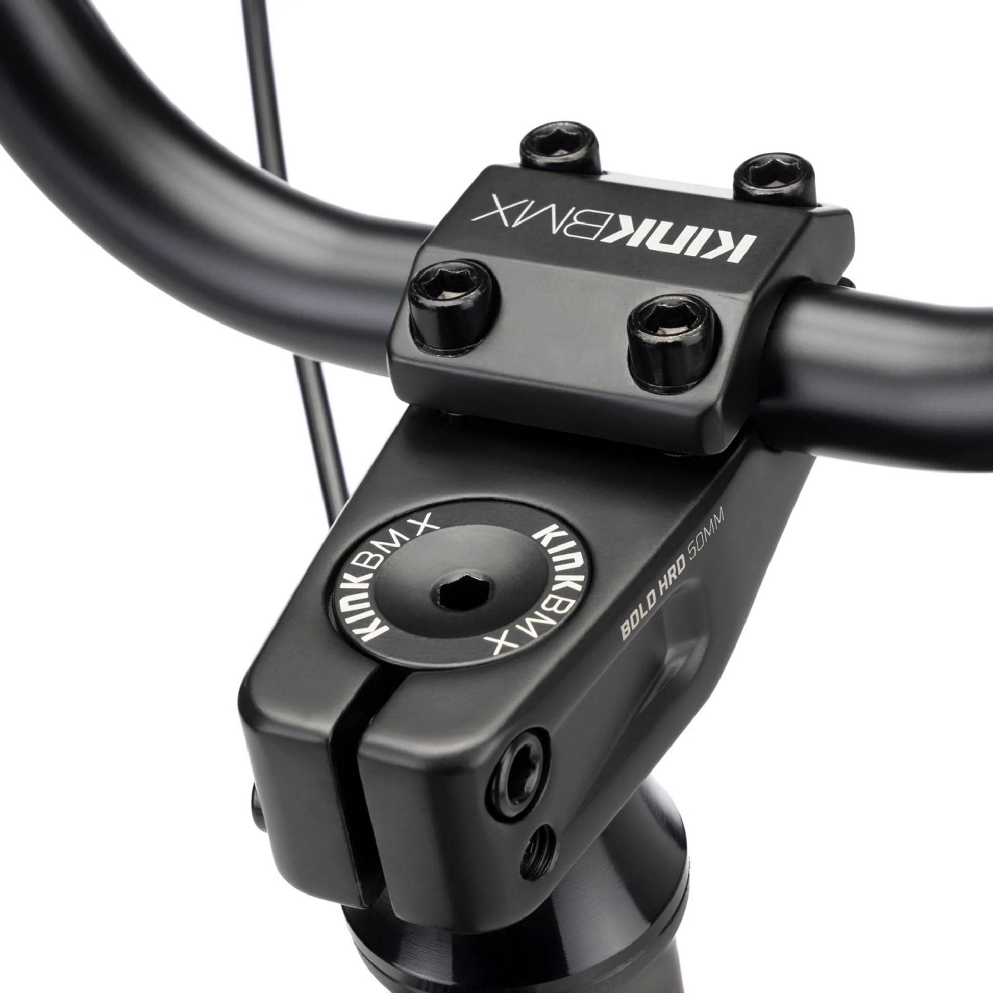 Kink Whip BMX Bike Matte Translucent Black