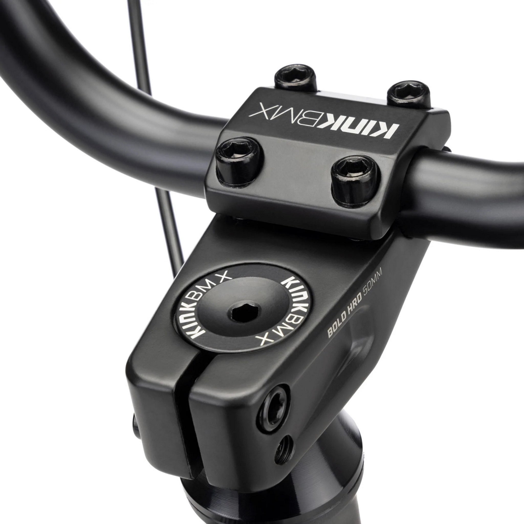 Kink Whip BMX Bike Matte Translucent Black