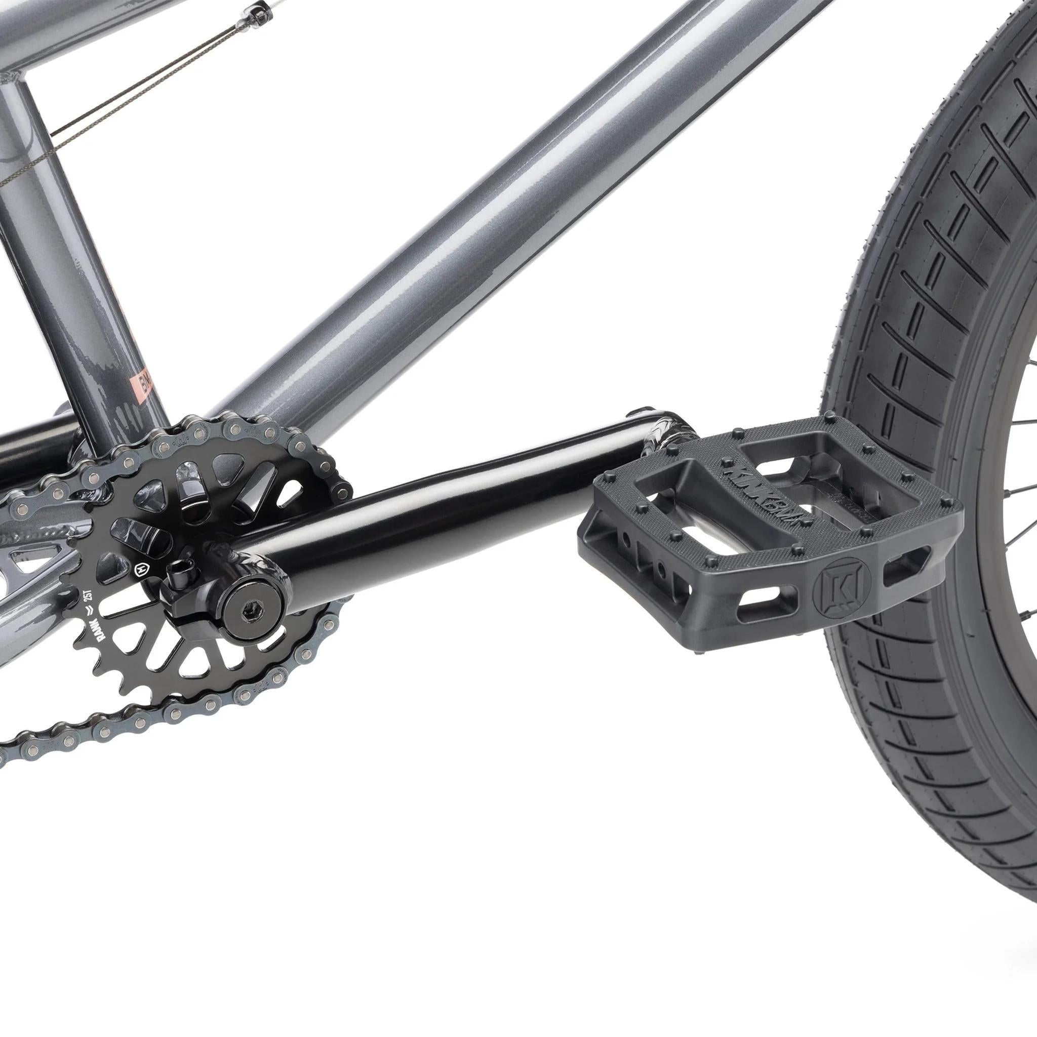 Kink Kicker 18' BMX Bike Gunmetal Grey