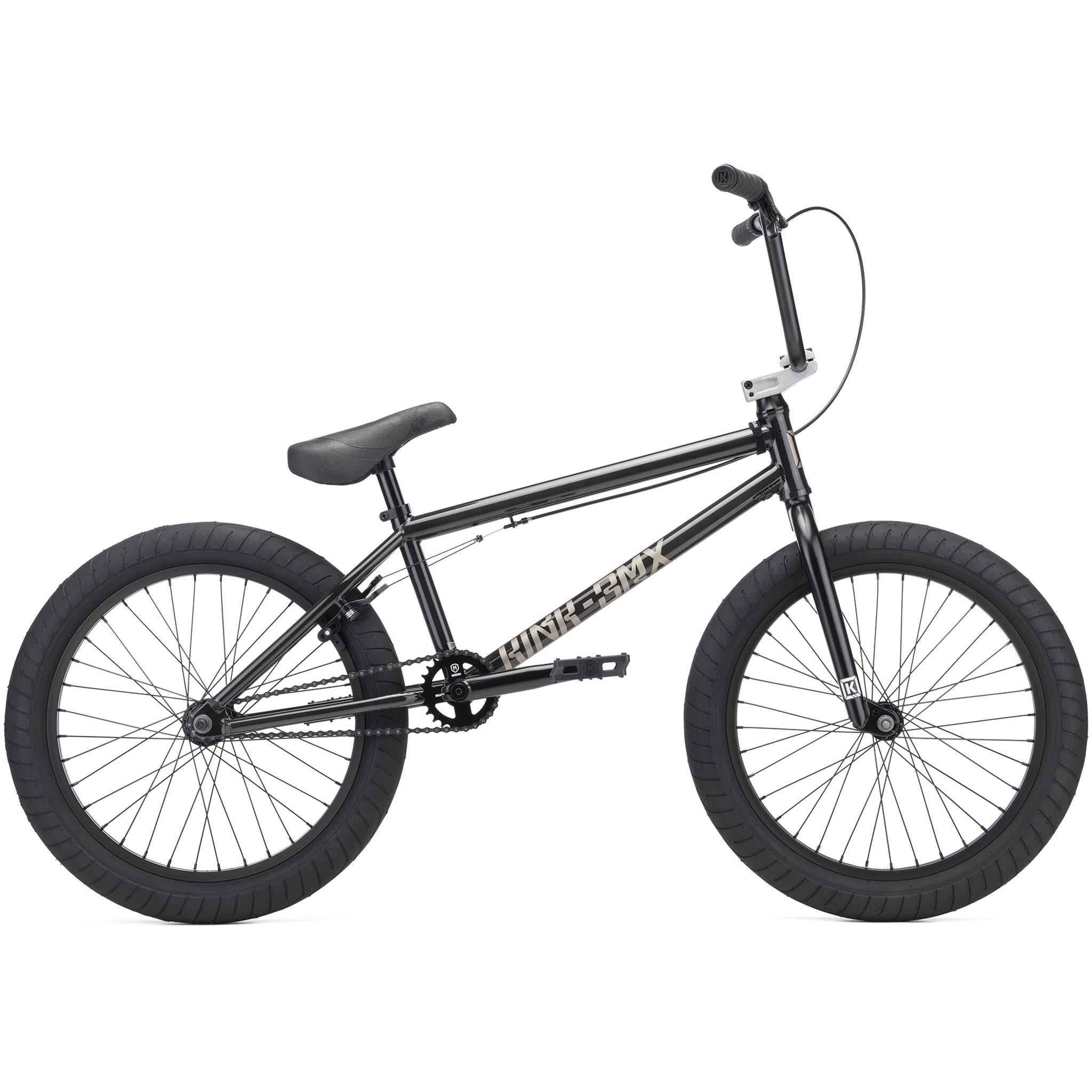 Kink Launch 20" BMX Bike Translucent Black