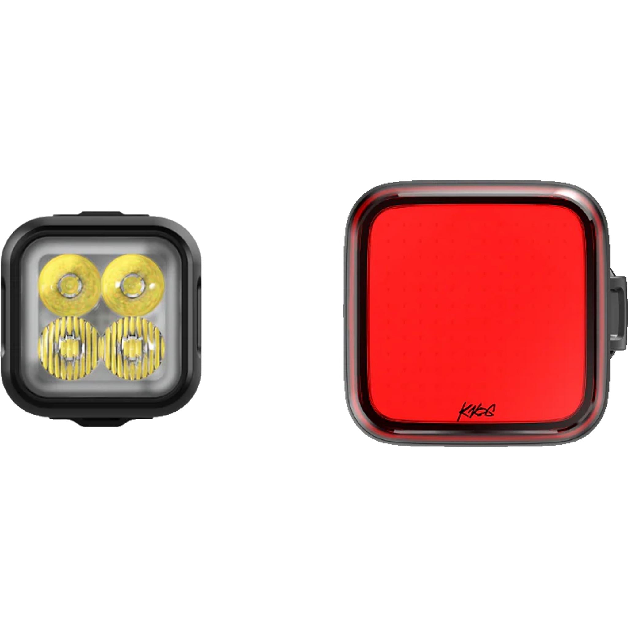Knog Blinder/Blinder Square 1000/100 Lumens USB Light Set
