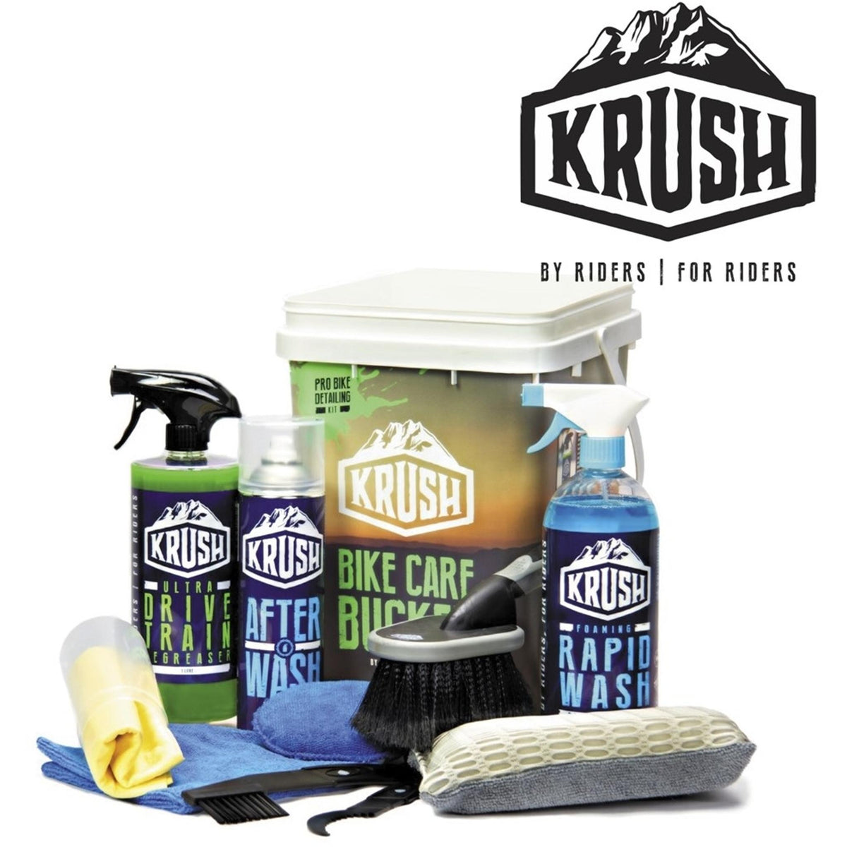 Krush Pro Bike 11-in-1 Detailing Kit