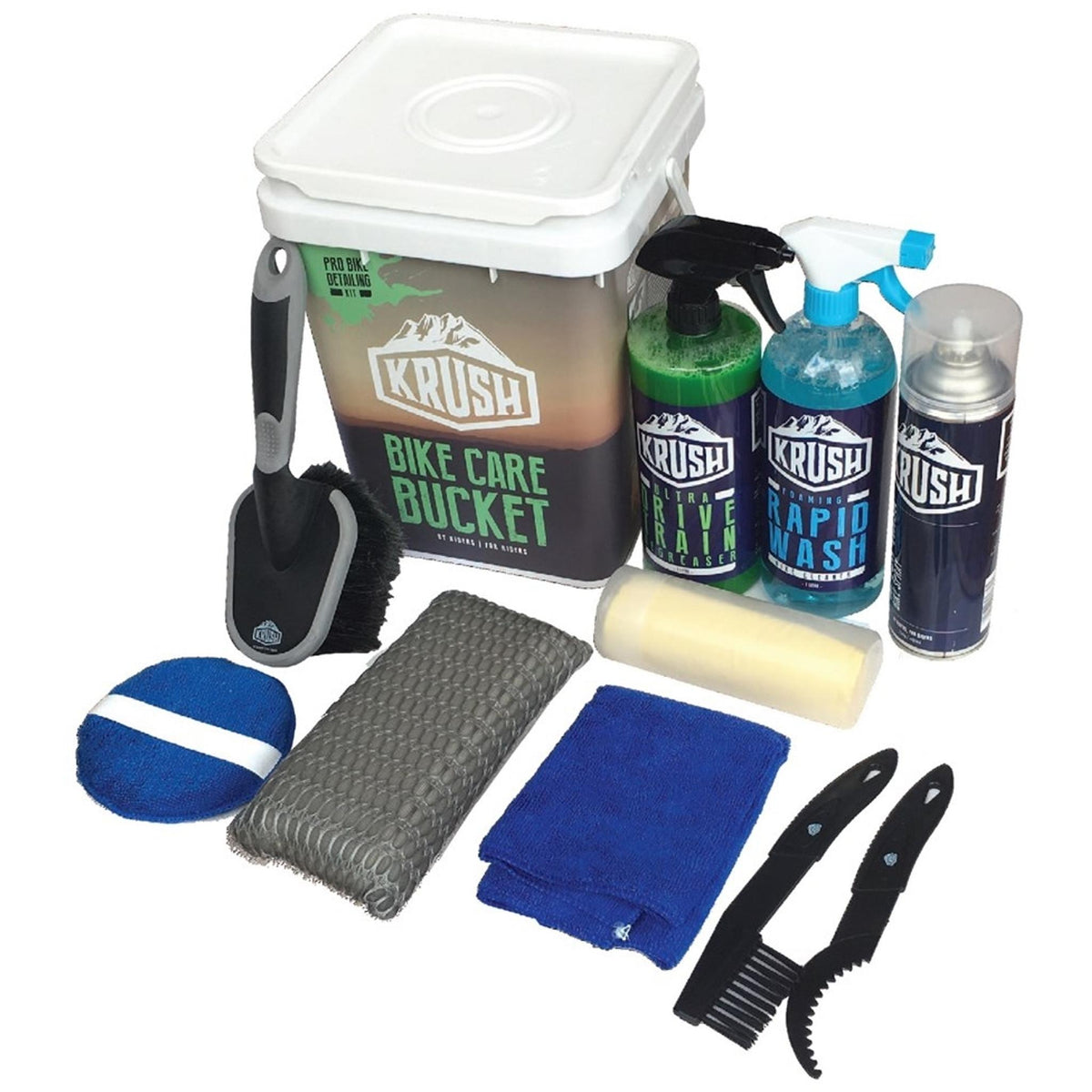 Krush Pro Bike 11-in-1 Detailing Kit