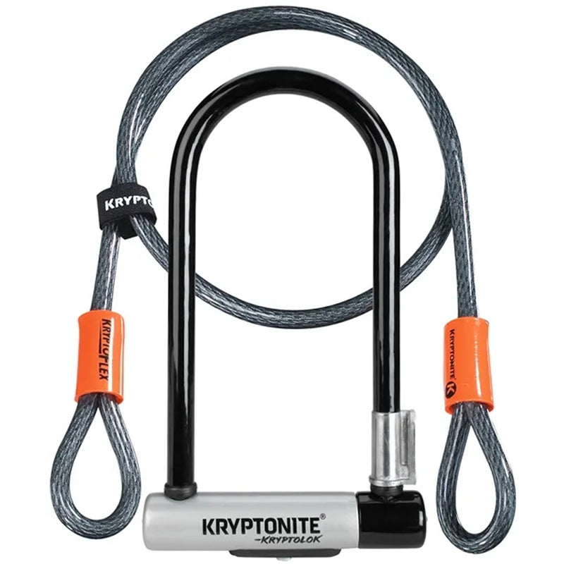 Kryptonite Kryptolok Key U-Lock + Cable 100 x 230mm