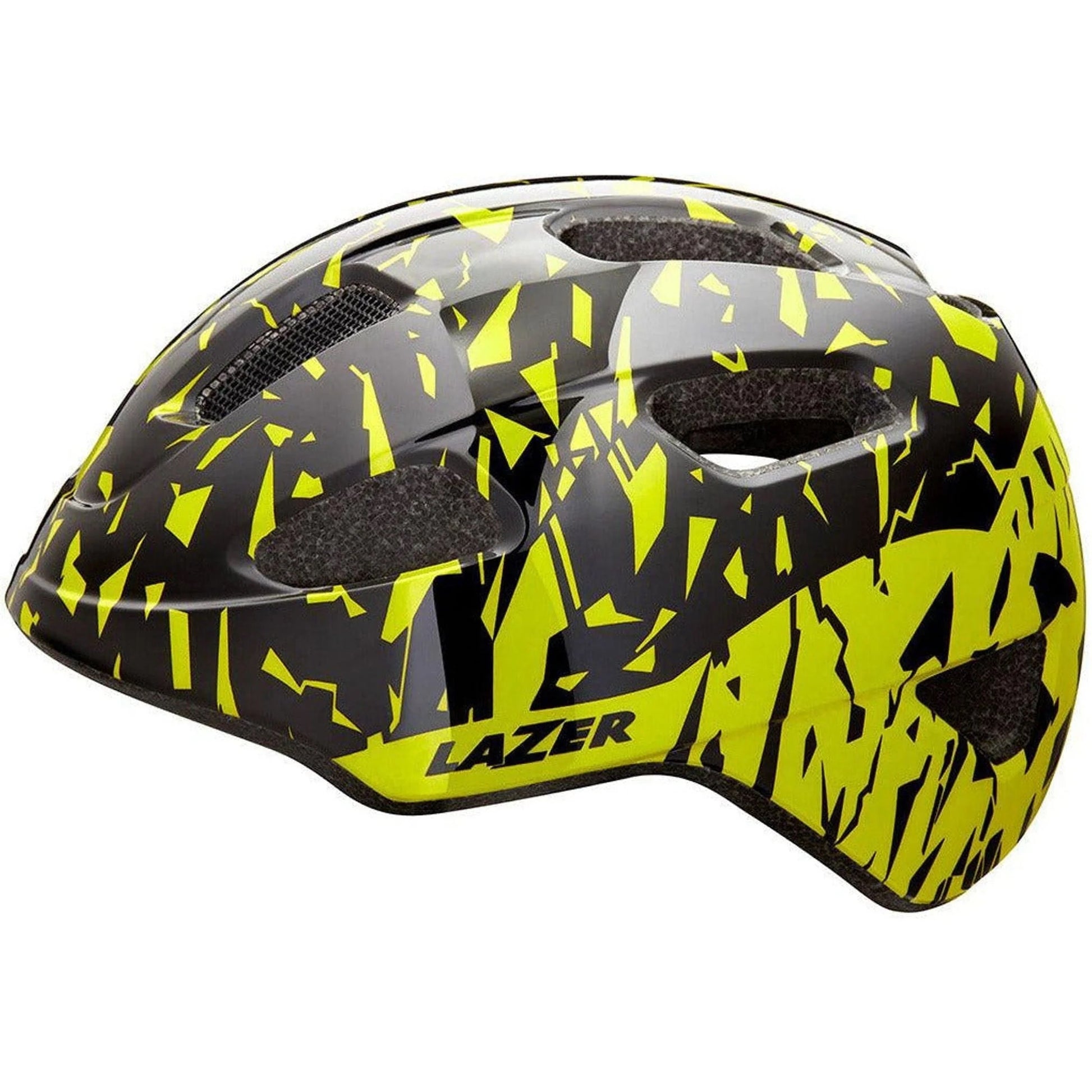 Lazer Nutz Kineticore Kid's Helmet Black/Yellow