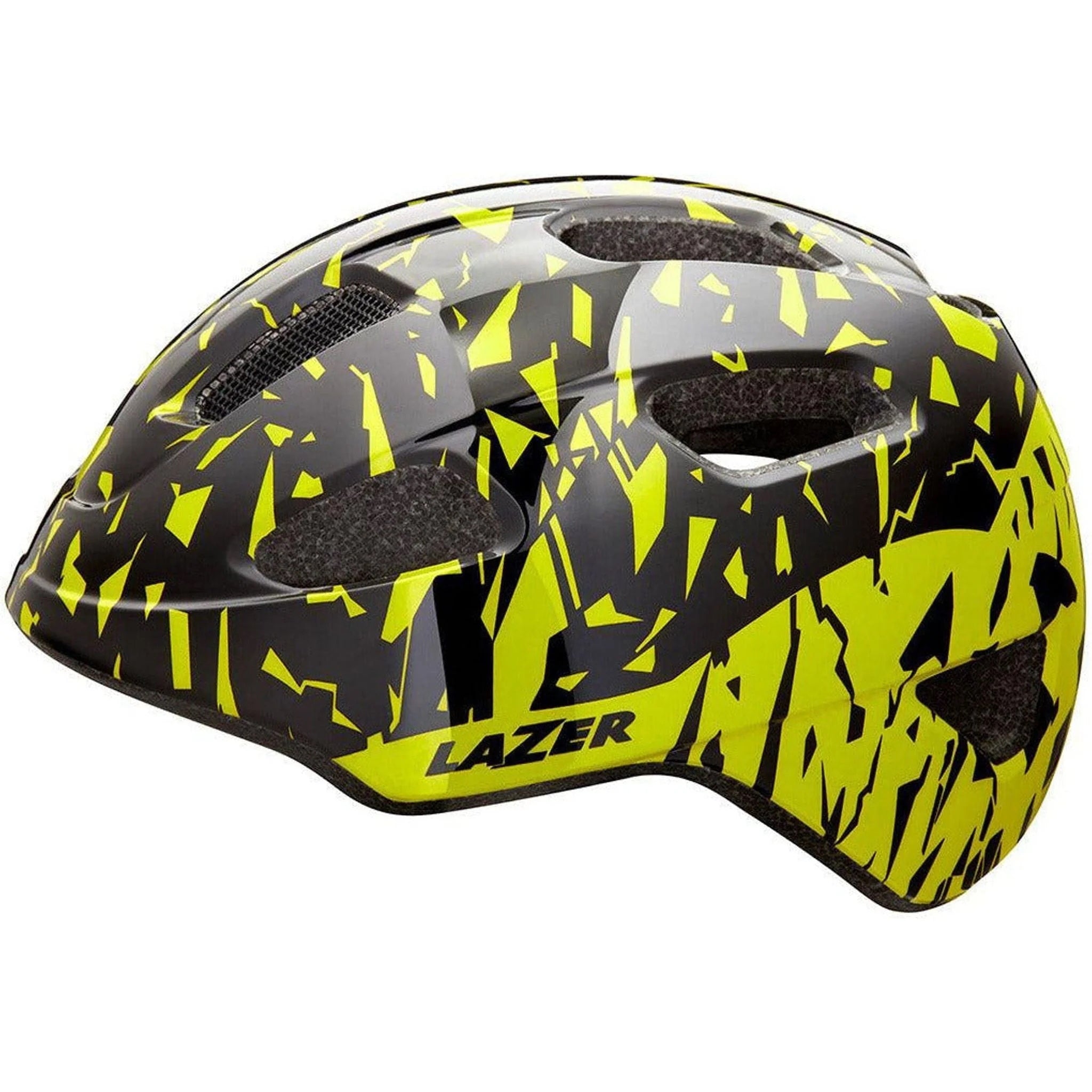 Lazer Nutz Kineticore Kid's Helmet Black/Yellow