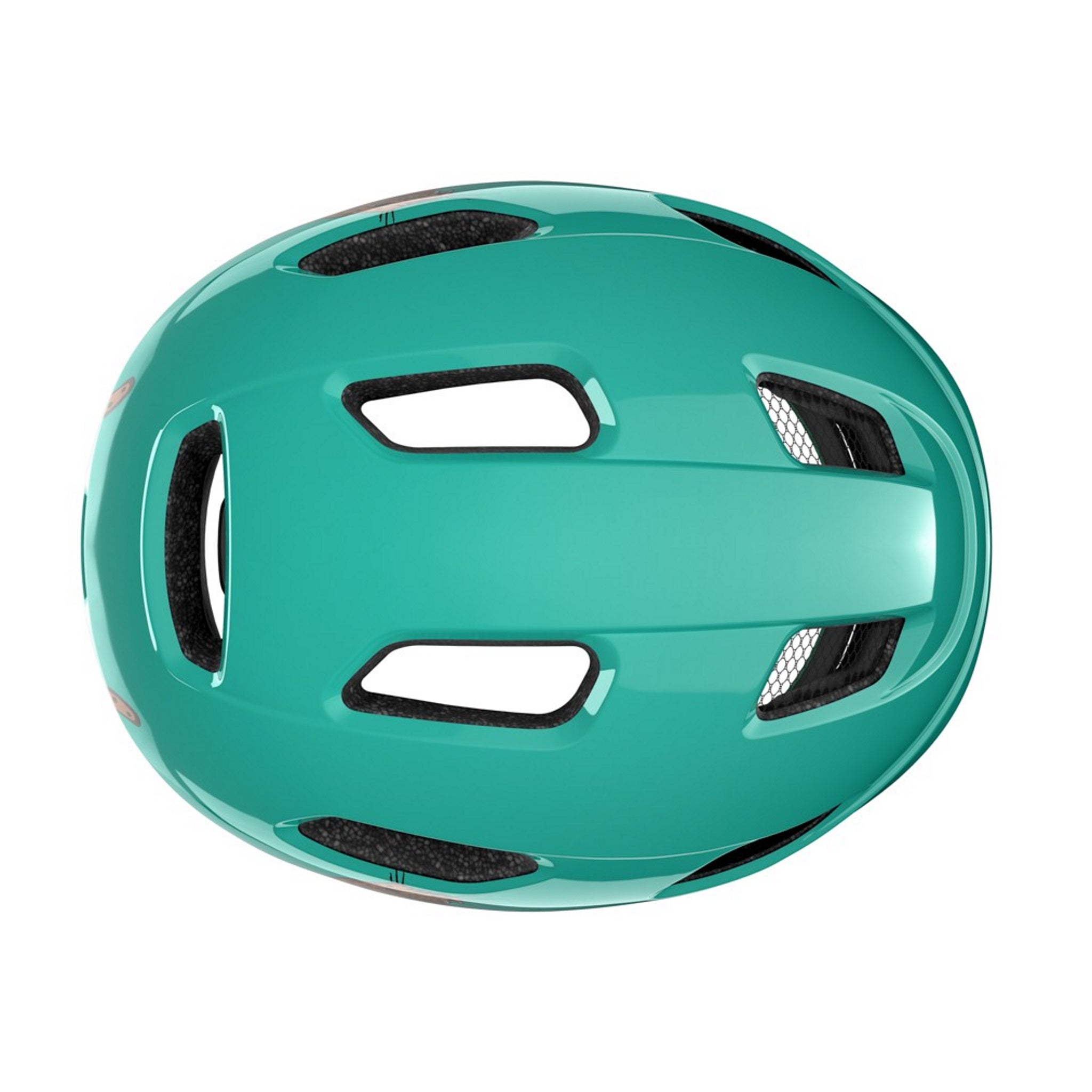 Lazer Nutz Kineticore Kid's Helmet Teal Leopard