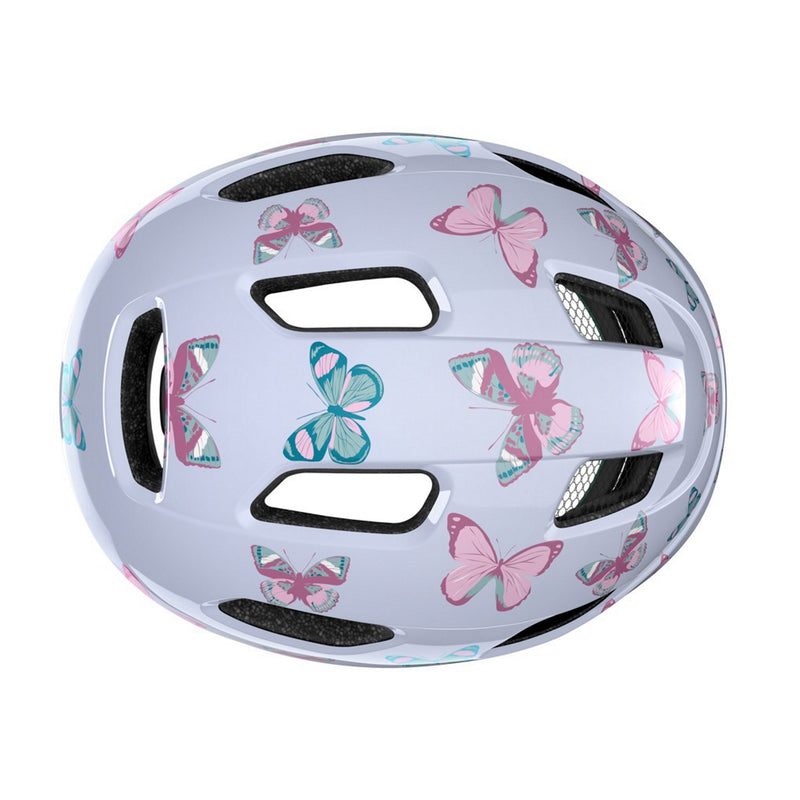 Lazer Nutz Kineticore Kid's Helmet Pink Butterflys