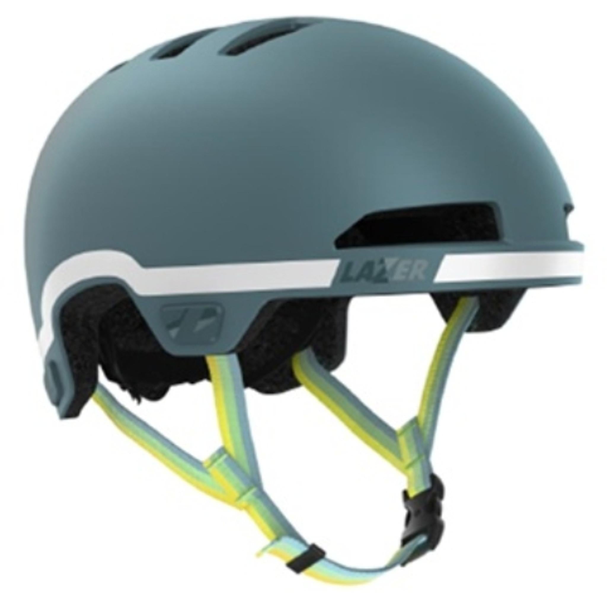 Lazer Maze Jr Kineticore Kids Helmet 50-56cm Gofluo Green Reflective