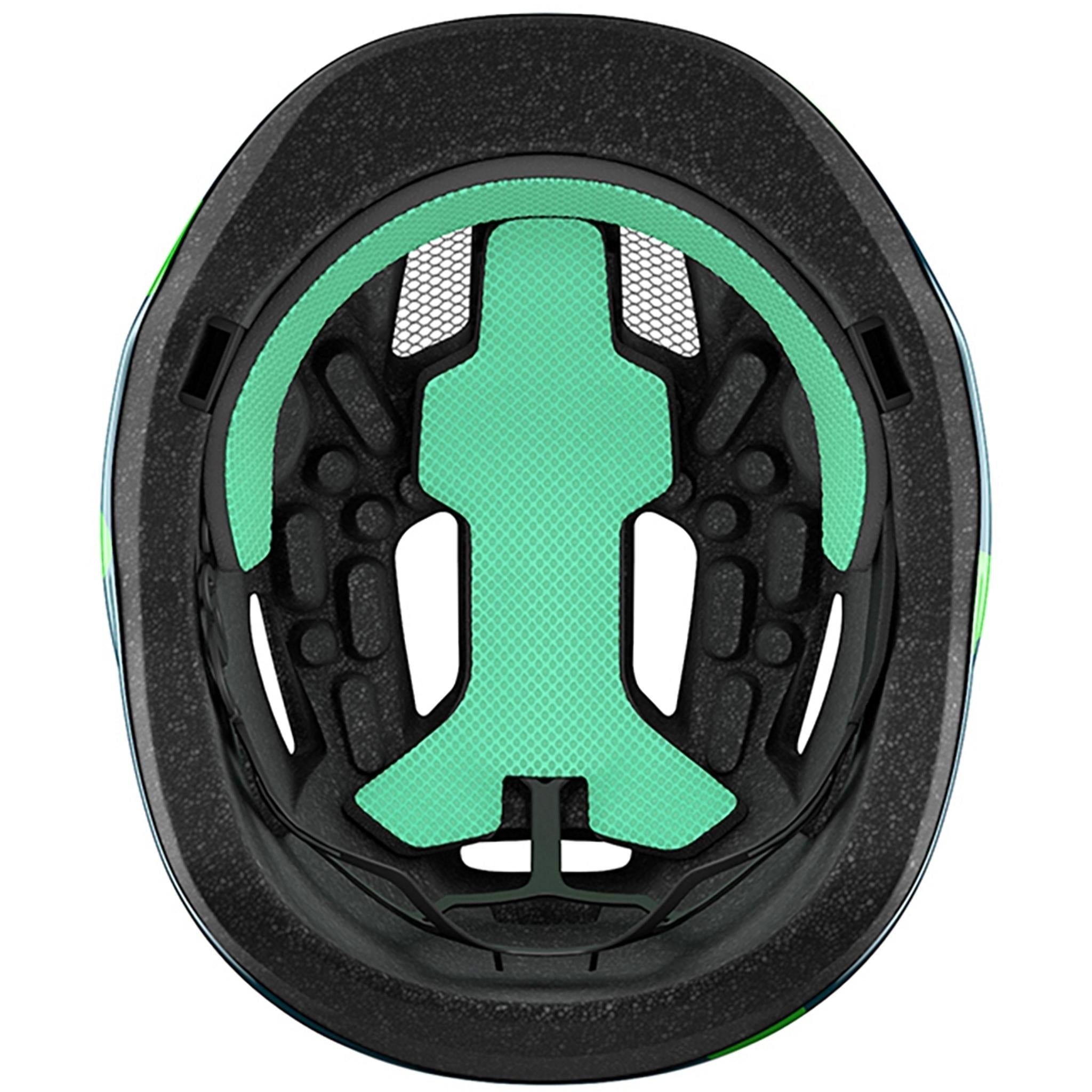 Lazer Nutz 2.0 Kineticore Kids Helmet Green Dots UNI 50-56cm