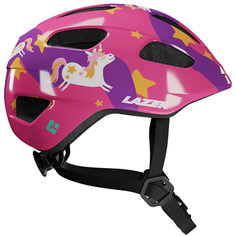 Lazer PNut 2.0 Kineticore Toddler Helmet Purple/Unicorns 46-52cm