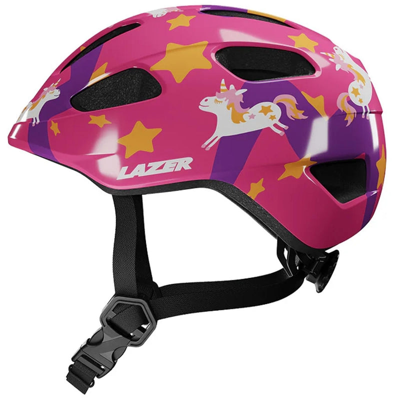 Lazer PNut 2.0 Kineticore Toddler Helmet Purple/Unicorns 46-52cm