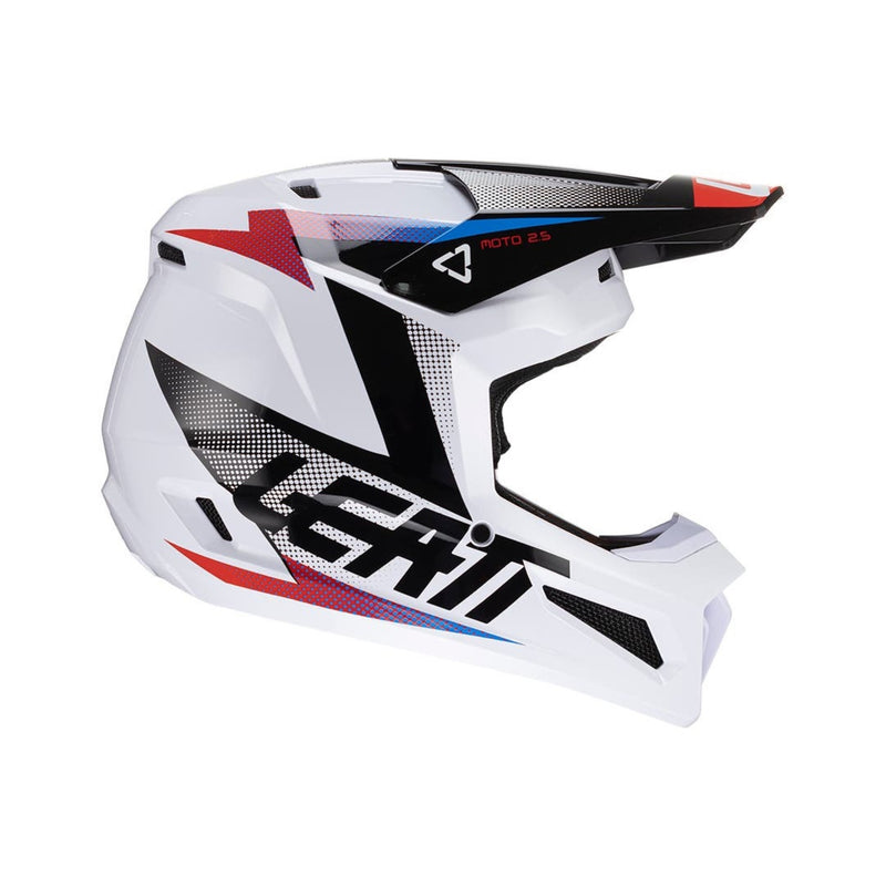 Leatt 2.5 Moto Full Face Helmet Black/White