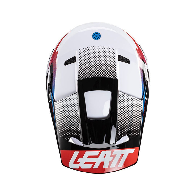 Leatt 2.5 Moto Full Face Helmet Black/White