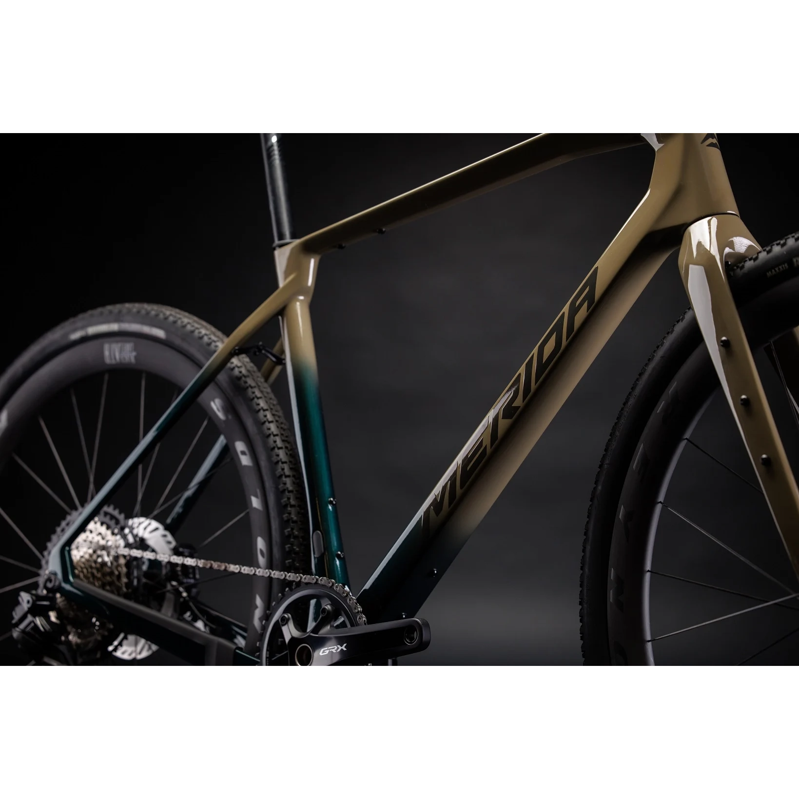 Merida Silex 9000 Gravel Bike Halo Green Fade/Silver Green